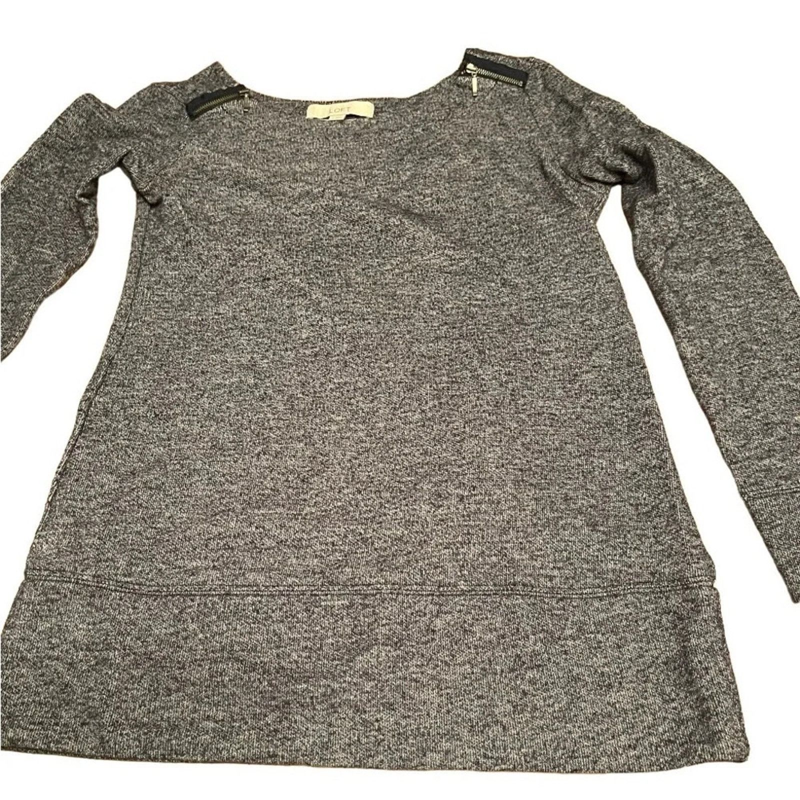 Loft Loft long sleev sweater with zipper accents, size Medium Size M / US 6-8 / IT 42-44 - 1 Thumbnail