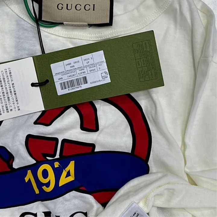 Other GUCCI 1921 Logo Print Short Sleeve T-Shirt-2507 Size S / US 4 / IT 40 - 5 Thumbnail