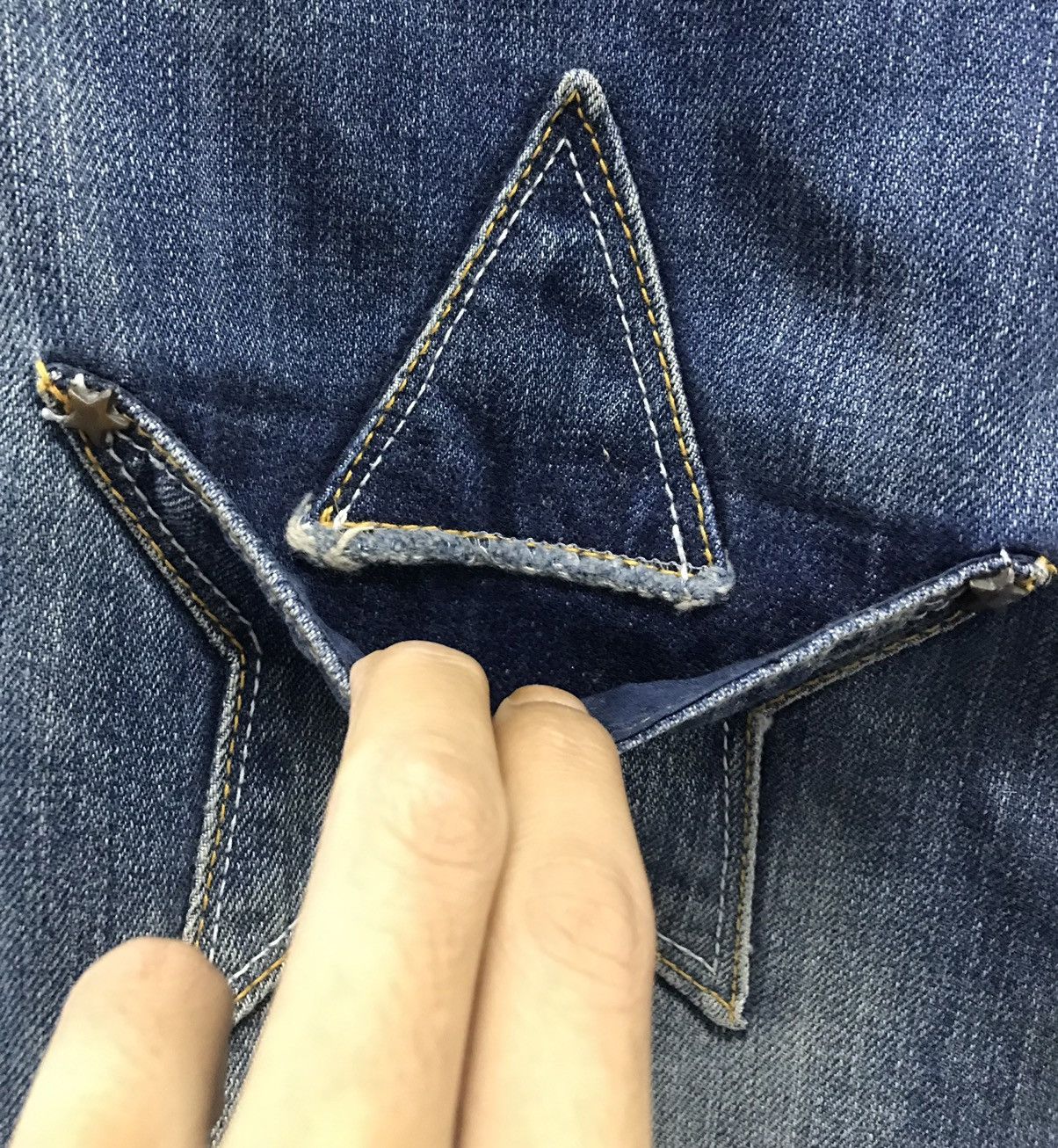 Japanese Brand × Vintage Vintage Bit Blue Denim Pants Size US 34 / EU 50 - 9 Thumbnail
