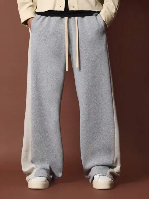 Japanese Brand × Vintage Baggy Casual Y2k Sweatpants Size US 34 / EU 50 - 1 Thumbnail