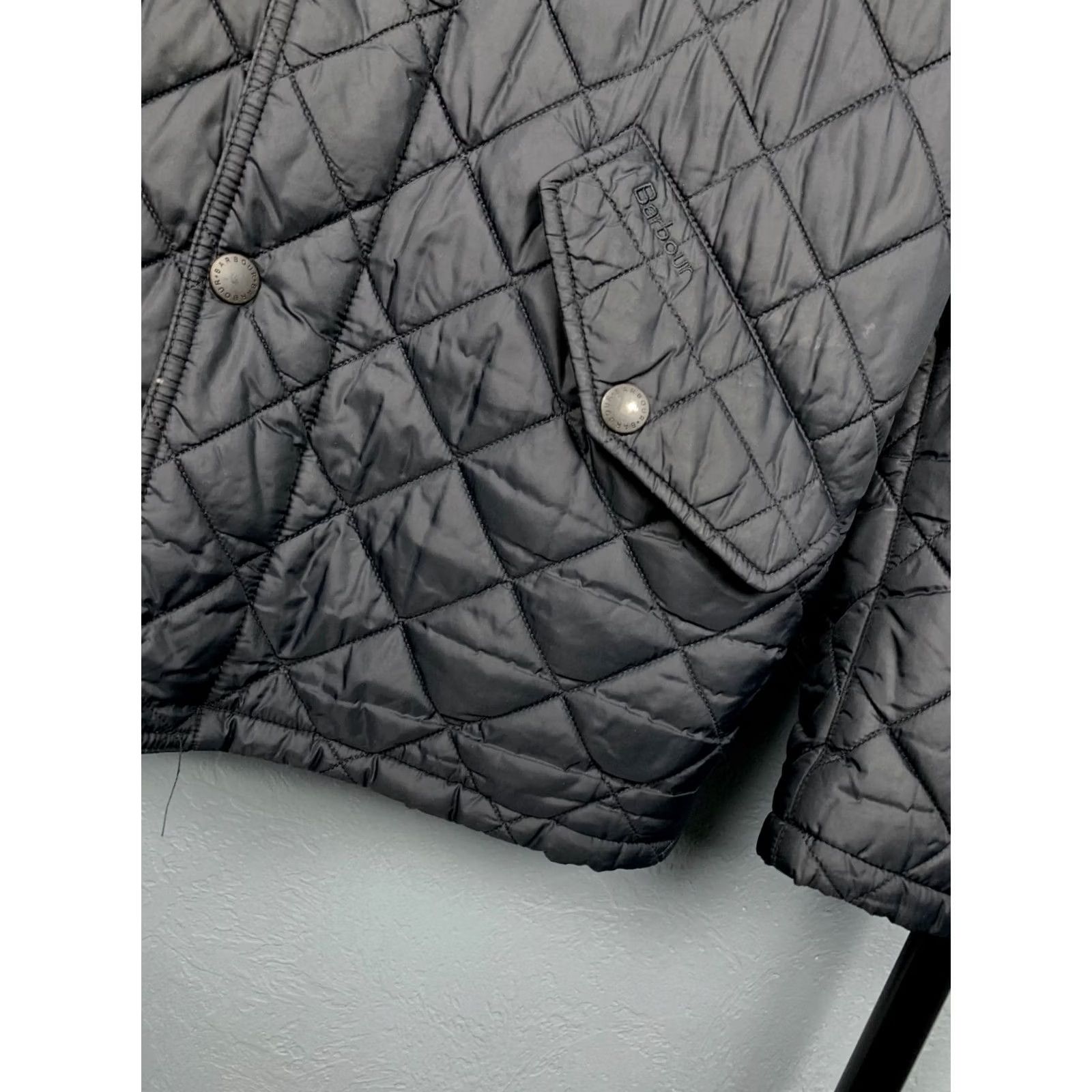 Barbour Barbour Chelsea Vintage Mens Rib Neck Quilted Jacket M Black Quilted Barbour Chelsea Vintage Mens Rib Neck Quilted Jacket M Black Size US M / EU 48-50 / 2 - 3 Thumbnail