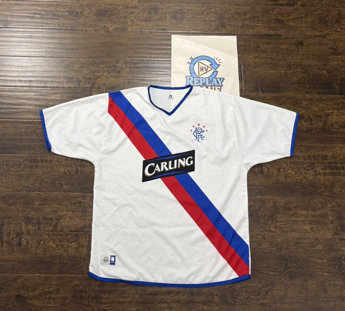 Diadora VINTAGE DIADORA GLASGOW RANGERS JERSEY KIT Size US XL / EU 56 / 4 - 1 Thumbnail