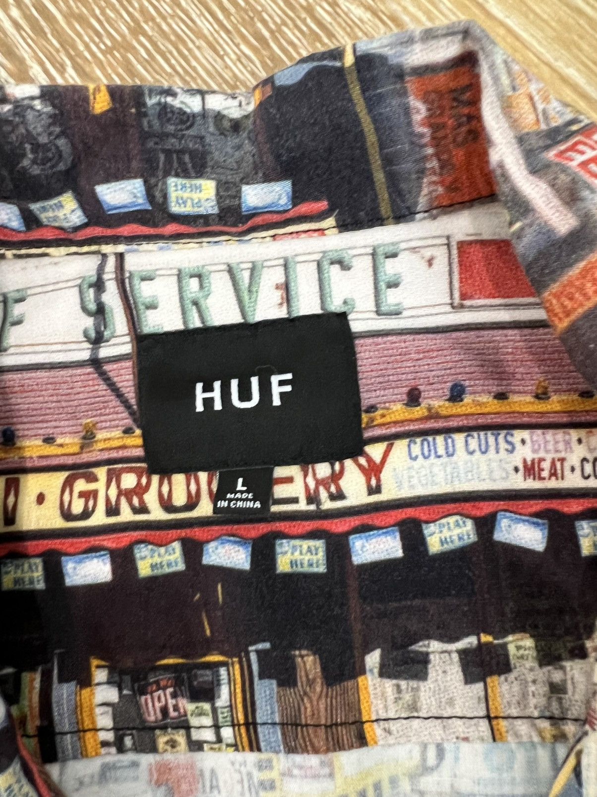 Huf HUF Men Corner Store Resort Shirt Size US L / EU 52-54 / 3 - 3 Thumbnail