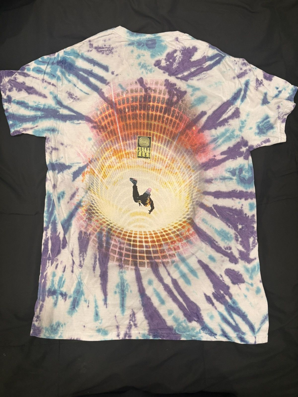 Travis Scott Travis Scott Flame T-Shirt Tie Dye Size US S / EU 44-46 / 1 - 3 Thumbnail