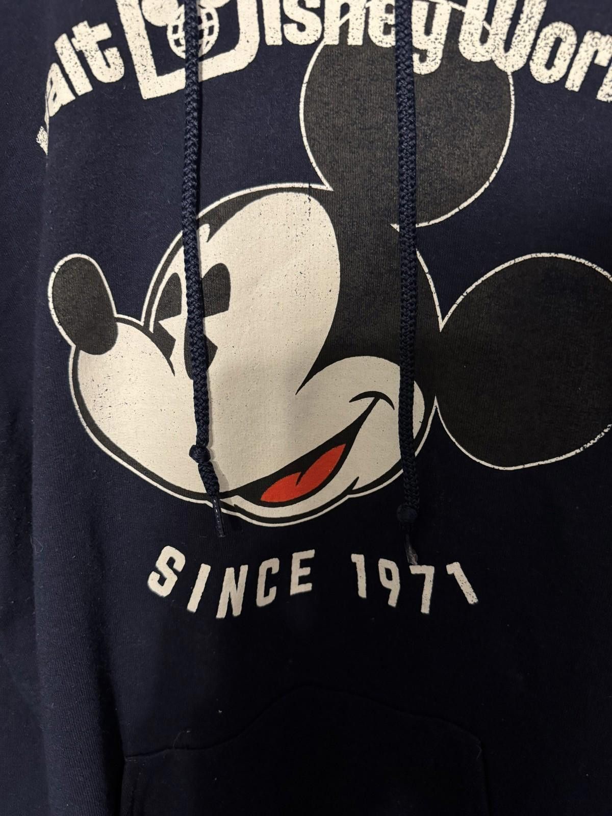 Disney Walt Disney World Disney Pullover Hoodie Blue Men's Size L Size US L / EU 52-54 / 3 - 3 Thumbnail