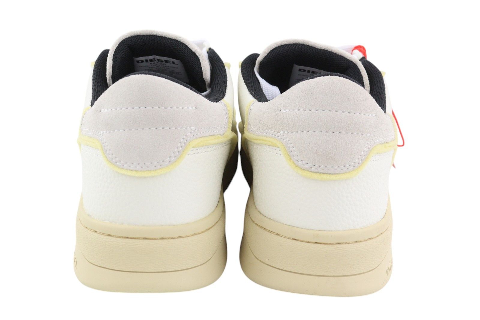 Diesel S-SINNA LOW EU44 White Leather Low Top 41100 Size US 11 / EU 44 - 8 Thumbnail