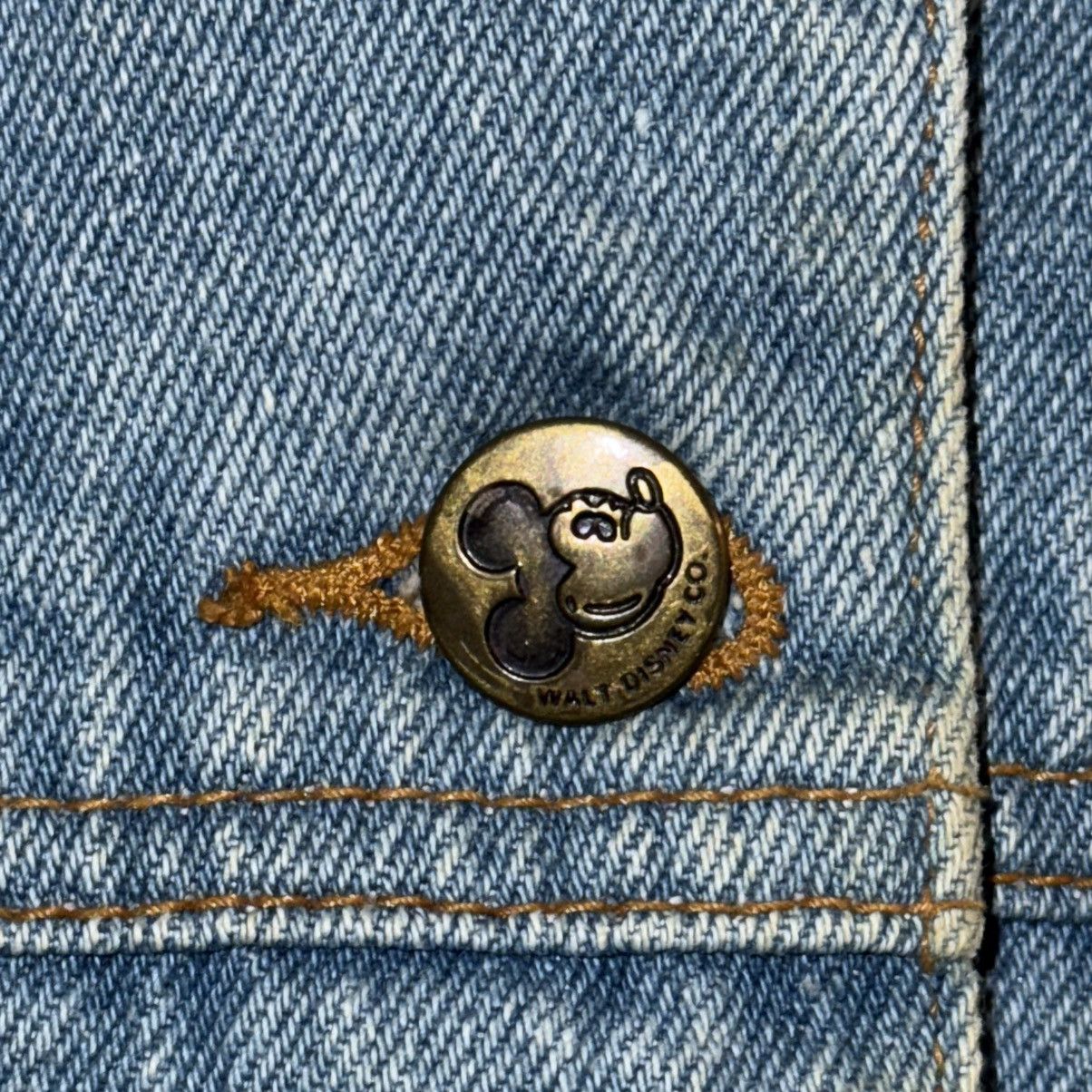 Disney Vintage Disney & Co. Mickey Mouse theme patched denim jacket Size S / US 4 / IT 40 - 9 Thumbnail