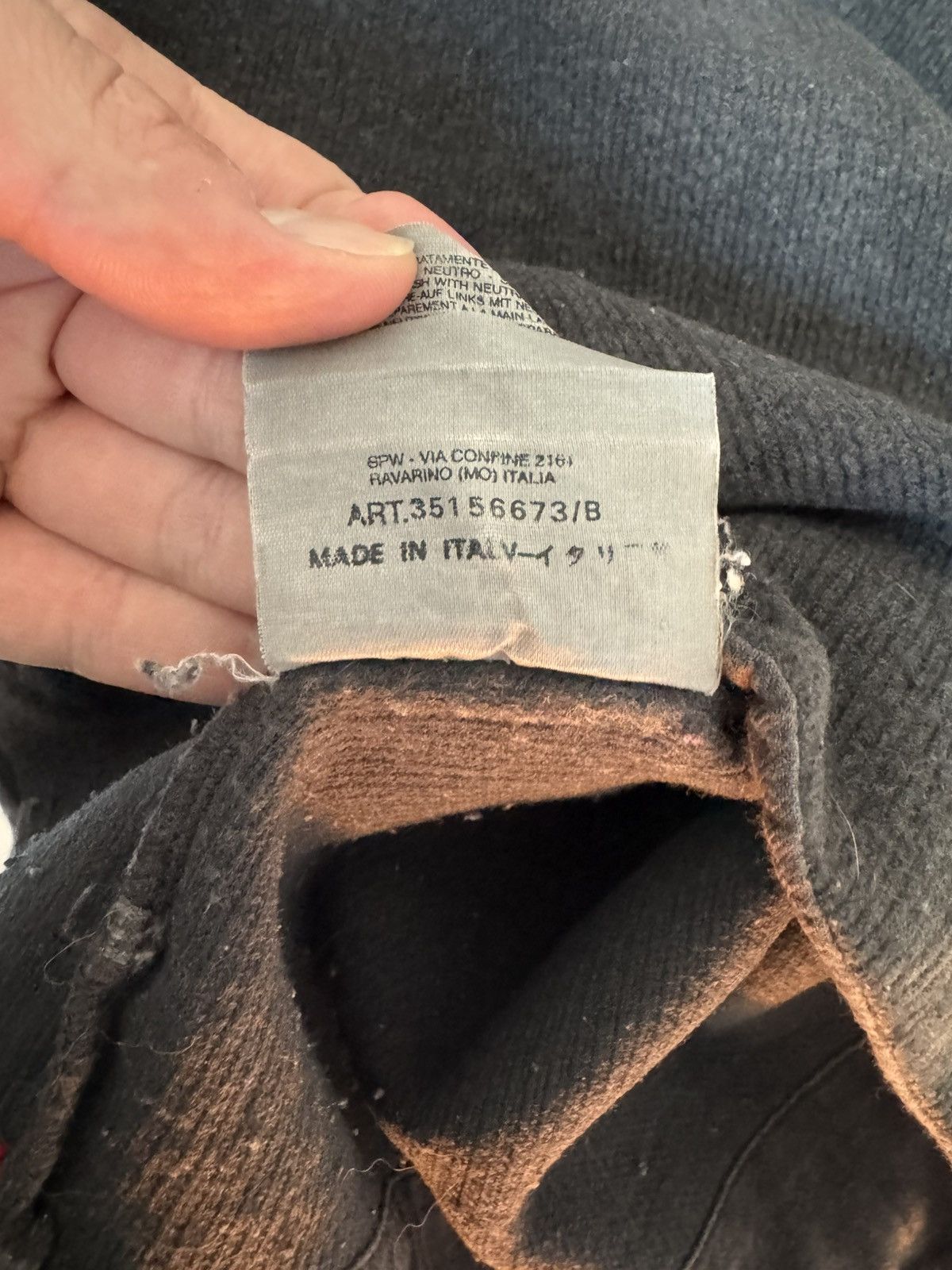 Stone Island Stone island aw01 Sweater Size US L / EU 52-54 / 3 - 6 Thumbnail