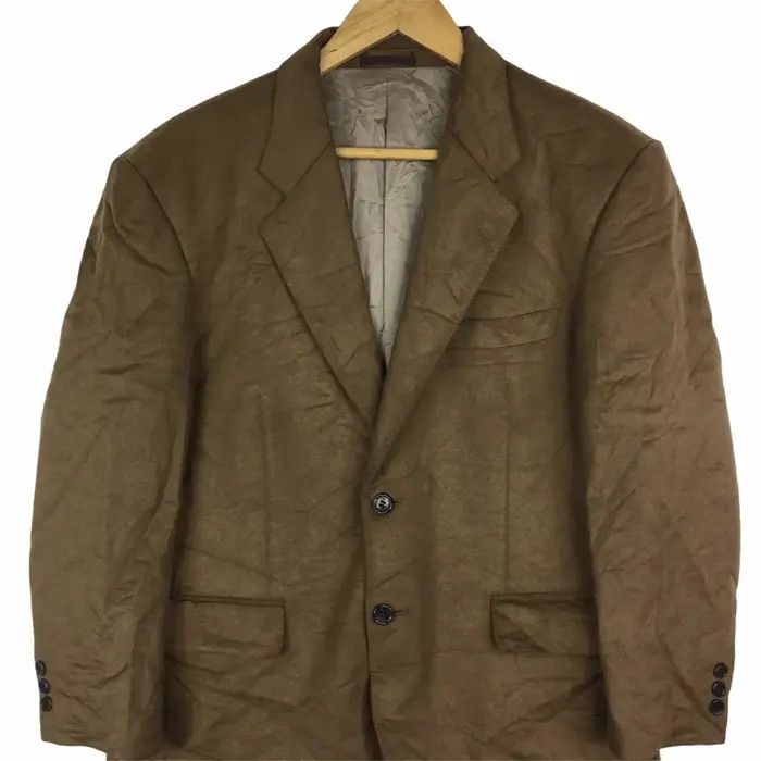 Vintage Vtg VALENTINO RUDY ITALY 2 Button Blazer Sport Coat Suit Size 46R - 2 Thumbnail