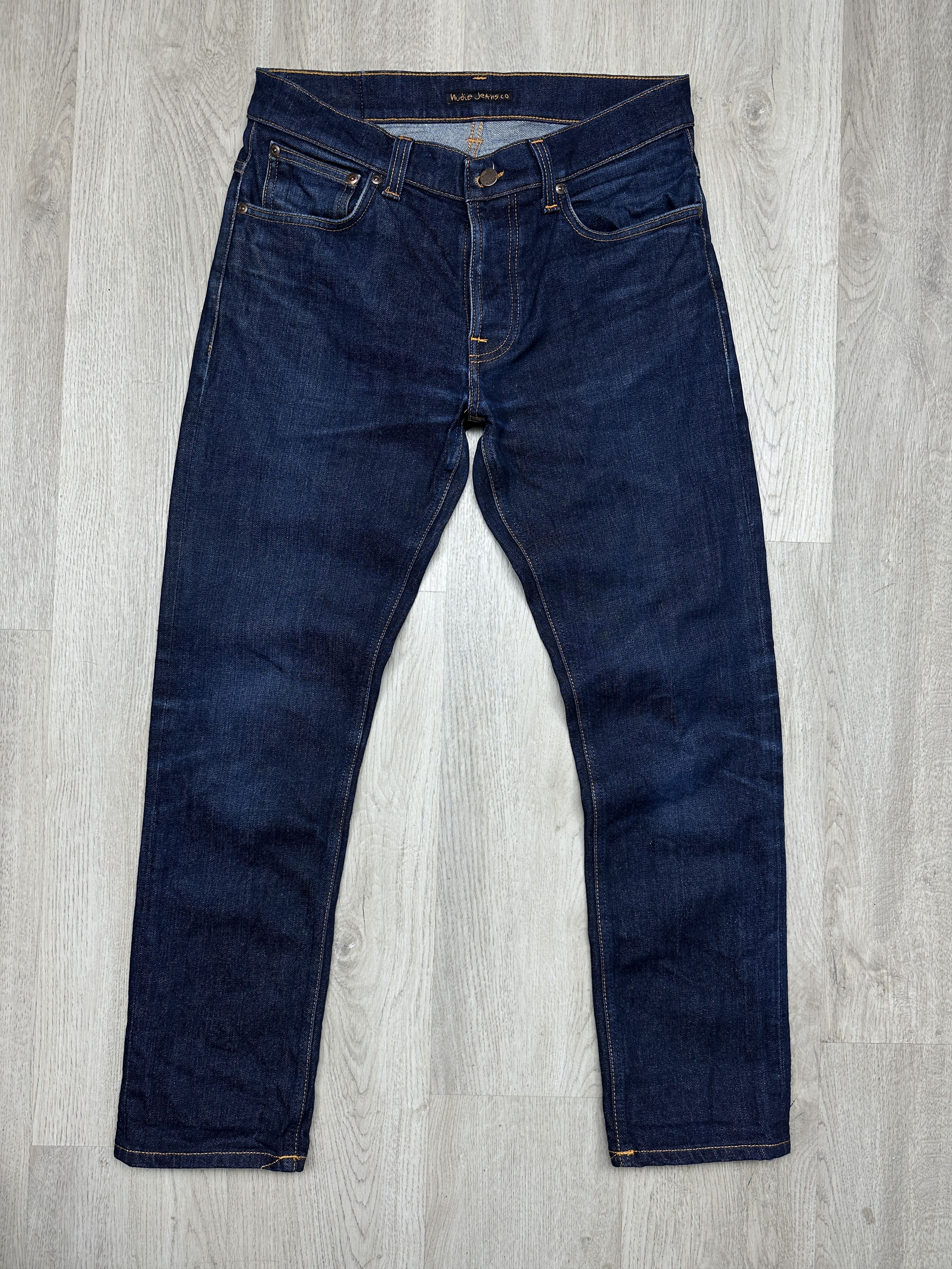 Nudie Jeans Nudie Jeans Grim Tim Mens Denim Pants Jeans Size US 34 / EU 50 - 5 Thumbnail