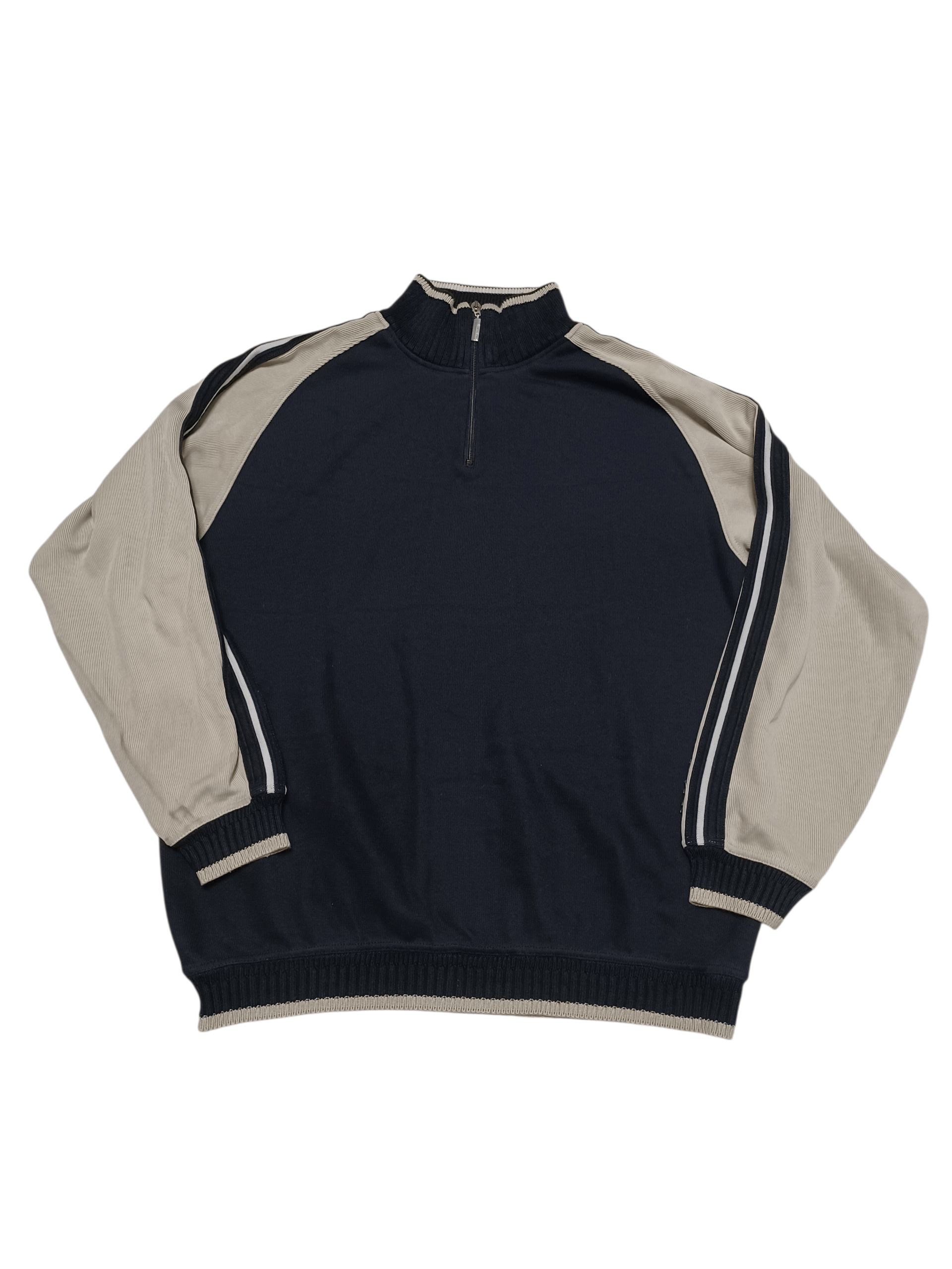 Carlo Colucci CARLO COLUCCI VINTAGE MADE IN JAPAN 1/3 ZIP SWEATER Size US M / EU 48-50 / 2 - 1 Thumbnail