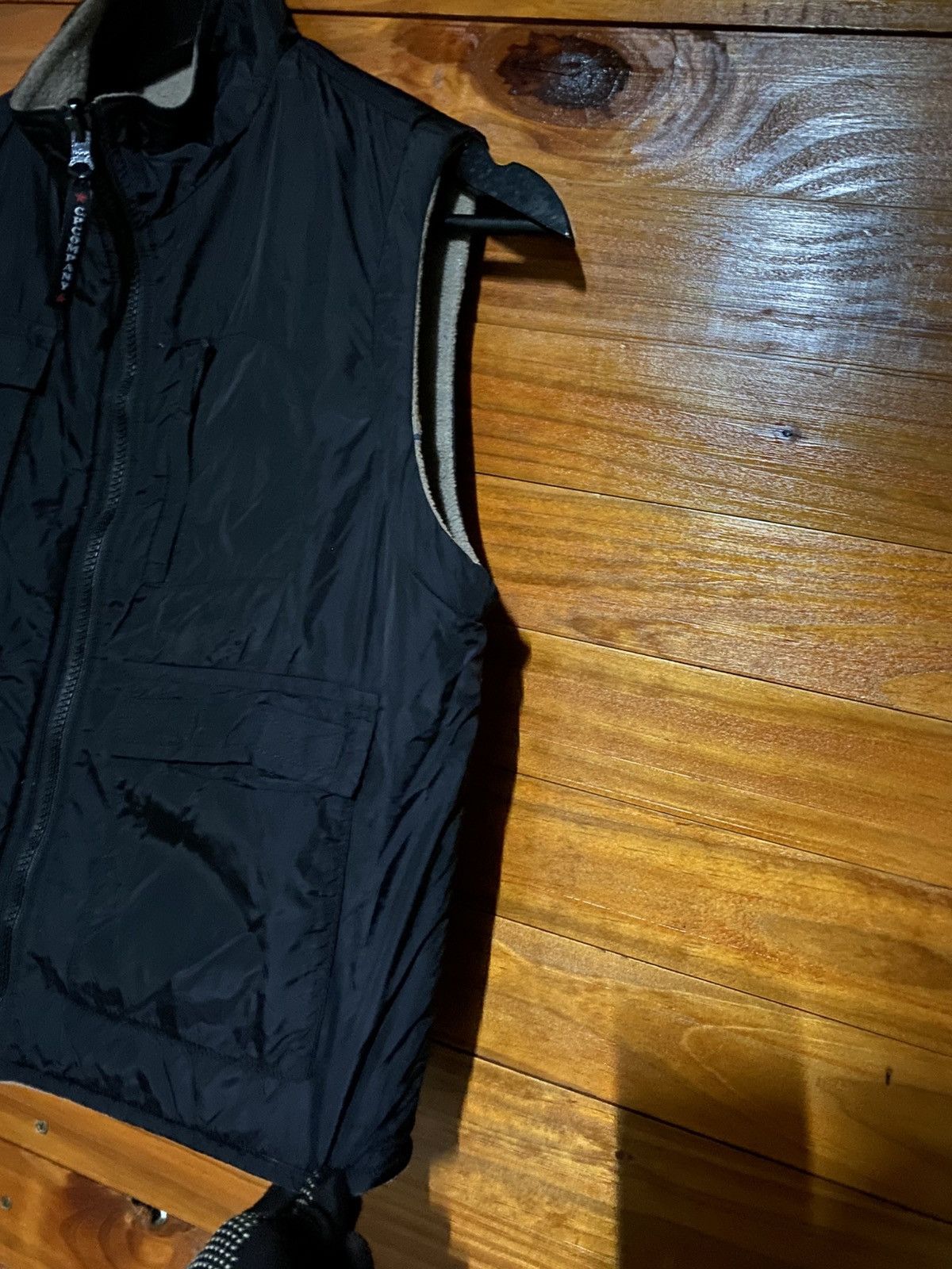 C.P. Company C.P. Company Reversible Fleece Puffer Vest Italian Utility Size US XS / EU 42 / 0 - 24 Thumbnail