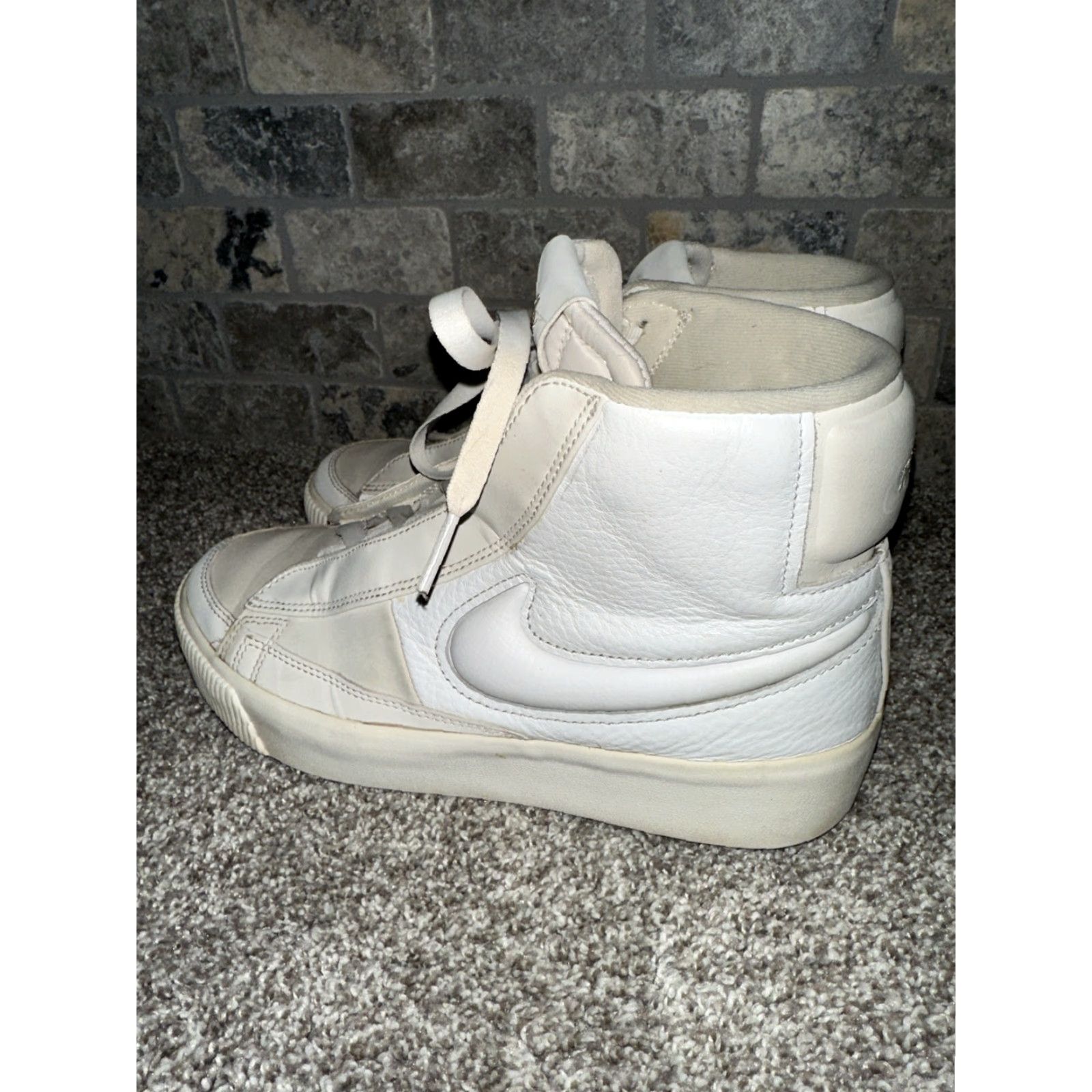 Nike Nike Blazer Mid Victory Summit White Cream Shoes Women's 7 Size M / US 6-8 / IT 42-44 - 2 Thumbnail