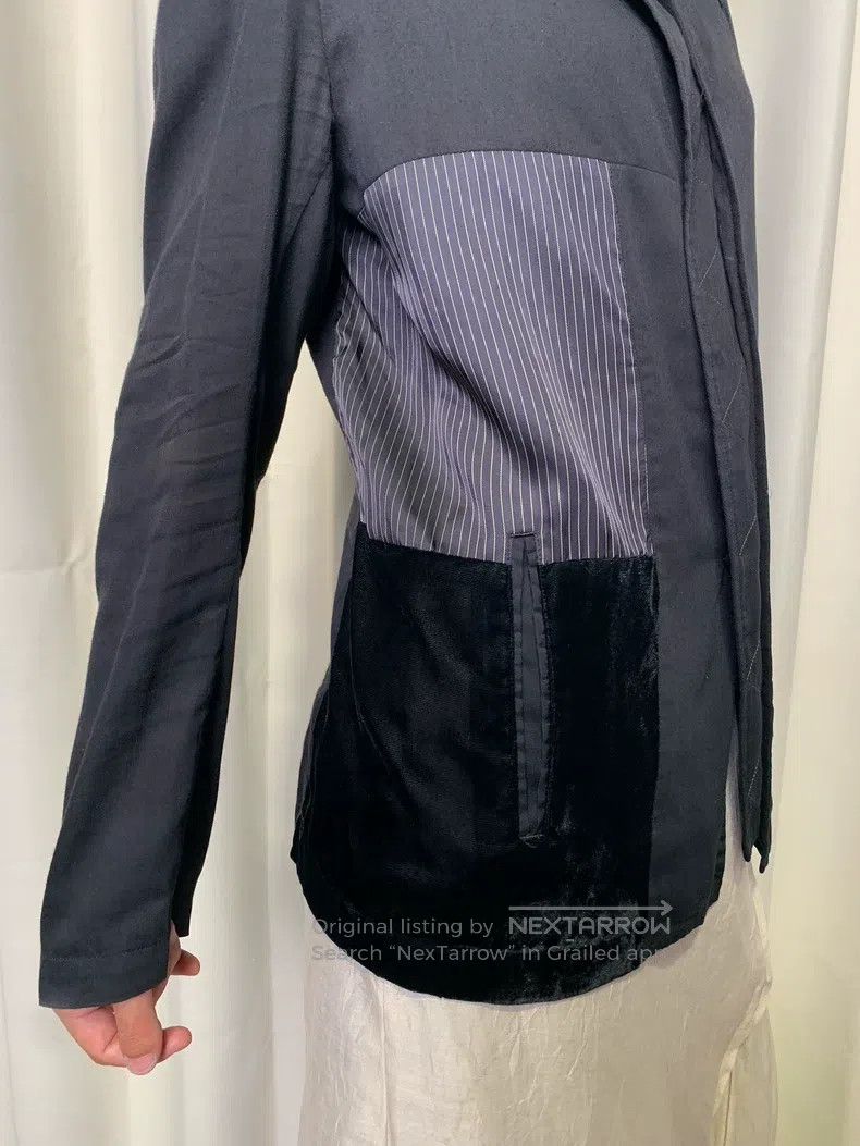 Yohji Yamamoto Yohji Yamamoto Medieval patched velvet blazer jacket Size US M / EU 48-50 / 2 - 6 Thumbnail