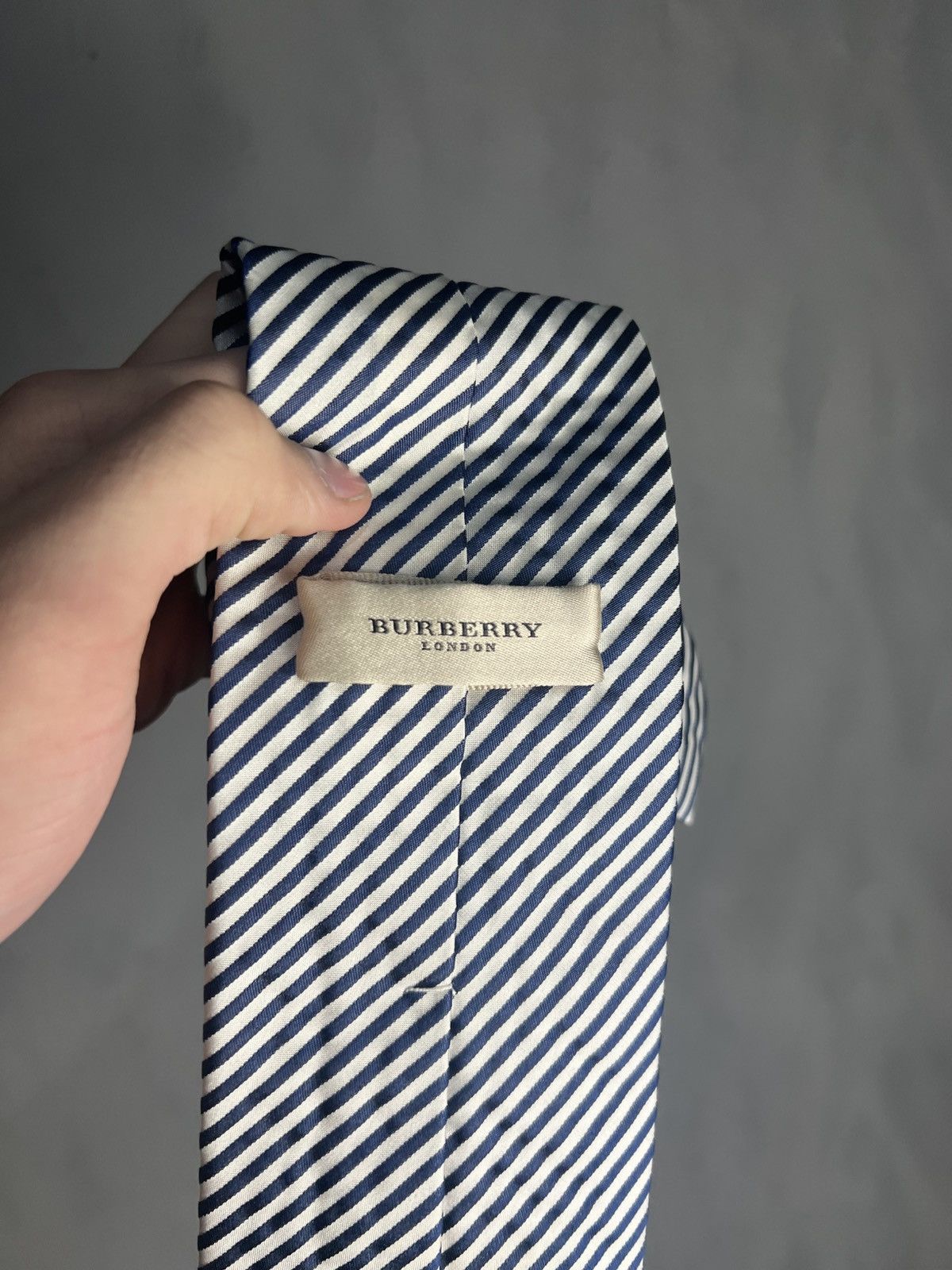 Burberry Burberry Tie Silk Vintage luxury Made Italy Brown Size ONE SIZE - 5 Thumbnail
