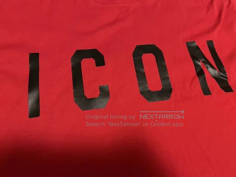Dsquared2 dsquared2 Red Icon Short Sleeve T. Size US XL / EU 56 / 4 - 5 Thumbnail