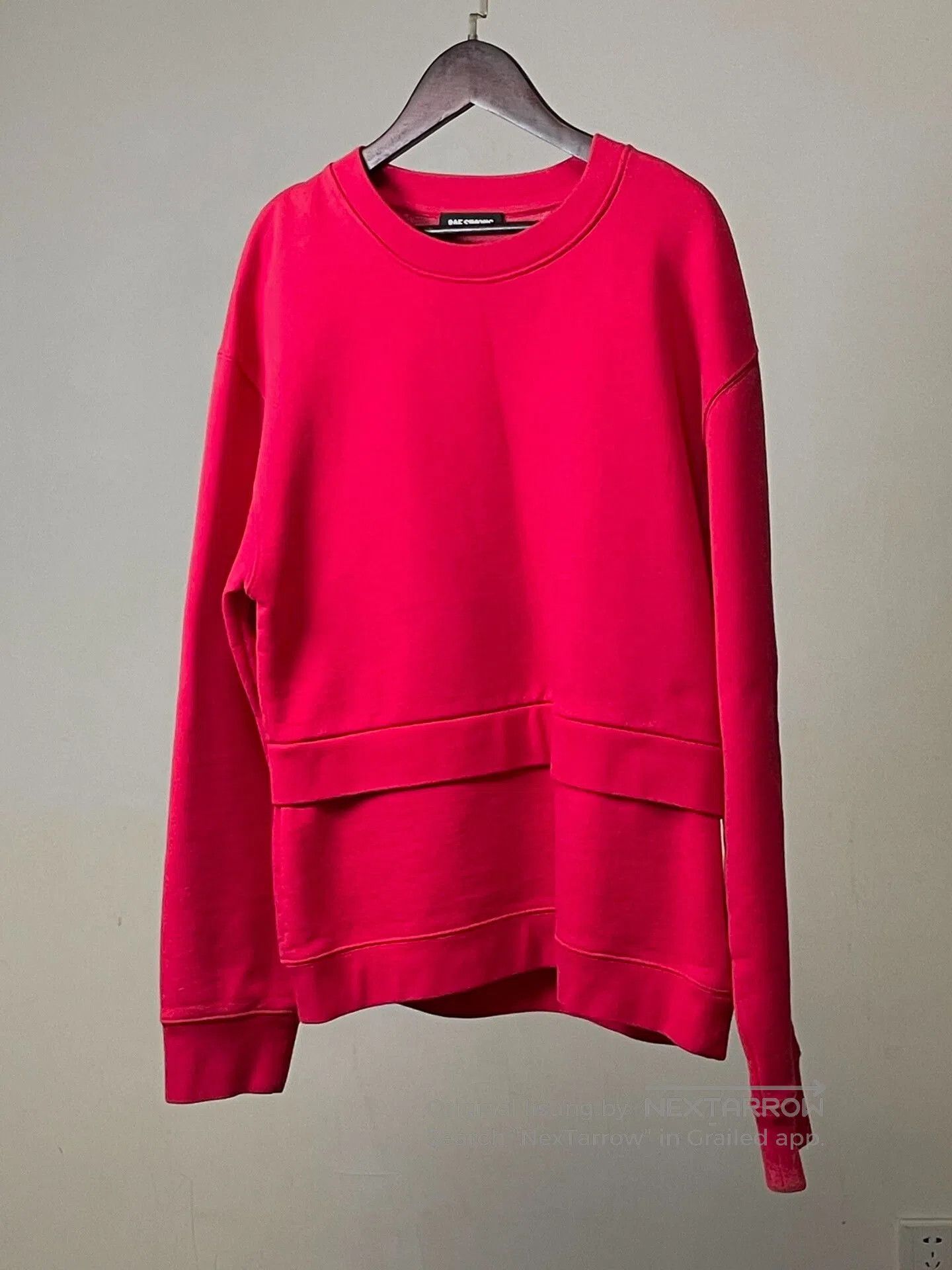 Raf Simons Raf Simons Dual Hem Sweatshirt. Size M / US 6-8 / IT 42-44 - 2 Thumbnail