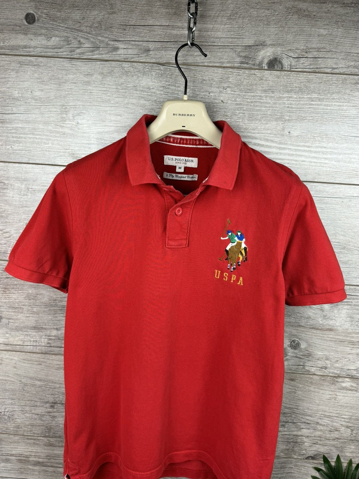 U.S. Polo Assn. × Vintage U.S. POLO ASSN. VINTAGE BIG LOGO LUXURY T-SHIRT TEE SIZE M Size US M / EU 48-50 / 2 - 5 Thumbnail