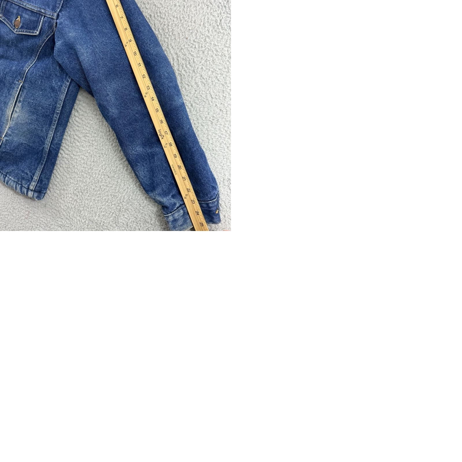 Vintage VINTAGE Big Mac Denim Jacket Mens Large Blue 80s Trucker Sherpa Lined Western USA Jacket Size US L / EU 52-54 / 3 - 9 Thumbnail