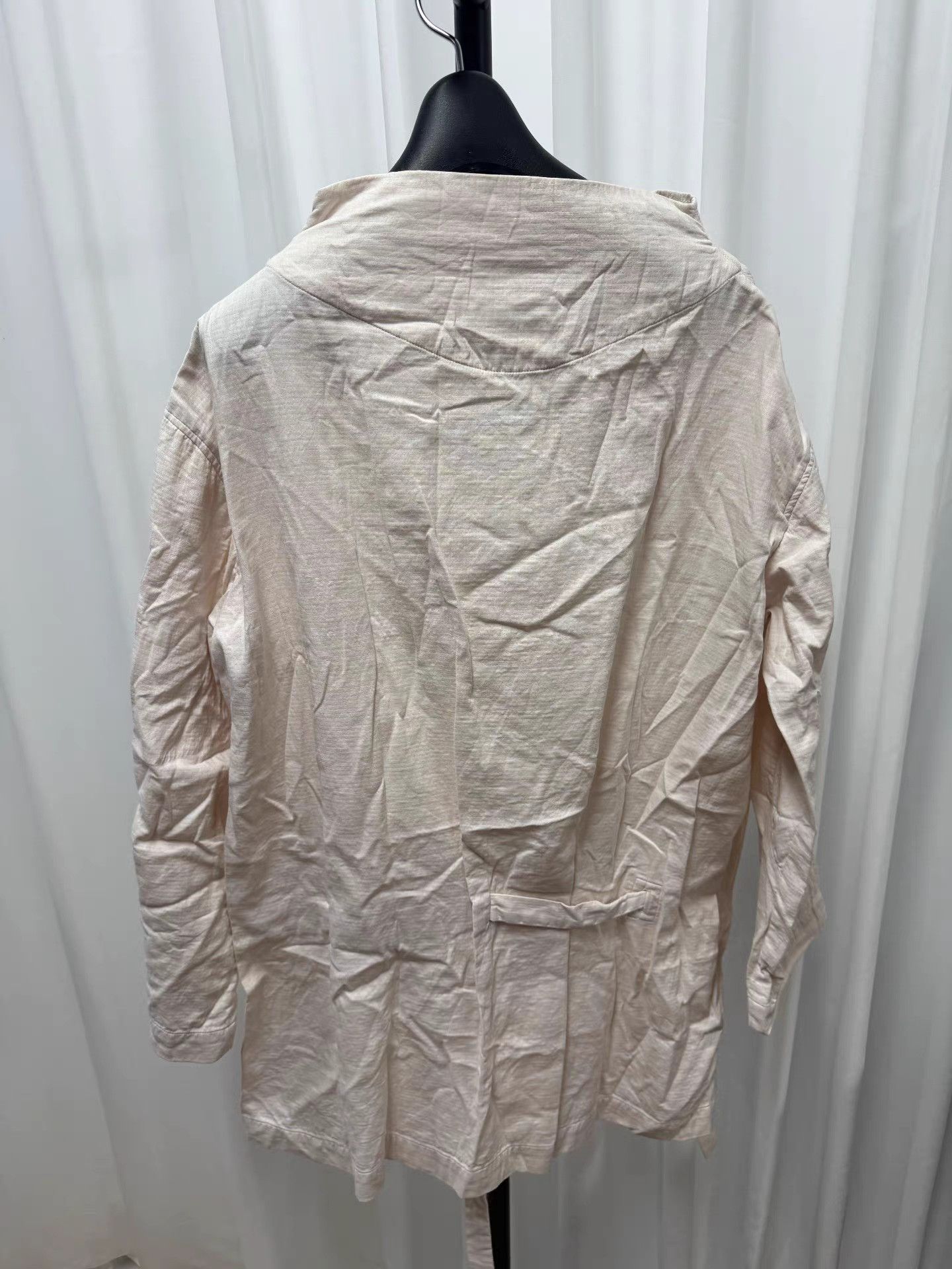 Issey Miyake Issey Miyake Lace-Up Mock Neck Sweatshirt K20 Size US M / EU 48-50 / 2 - 4 Thumbnail