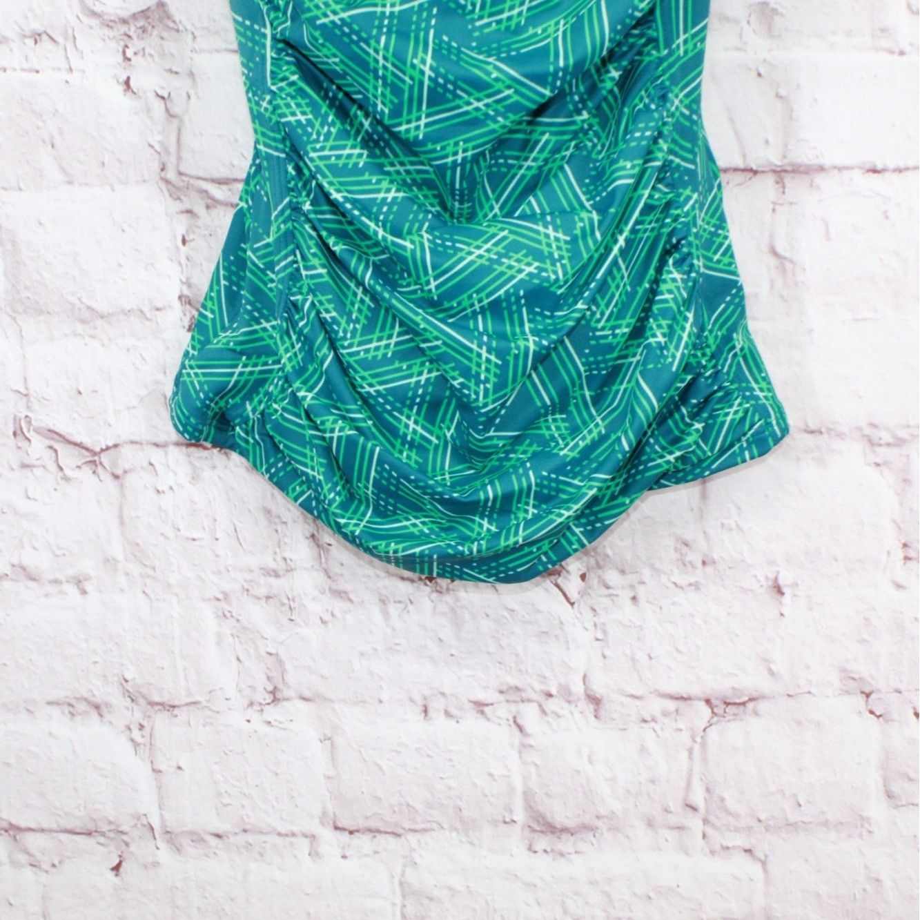 L.L. Bean LL Bean Women Mix & Match Swimwear Squareneck Tankini Top Size M / US 6-8 / IT 42-44 - 3 Thumbnail