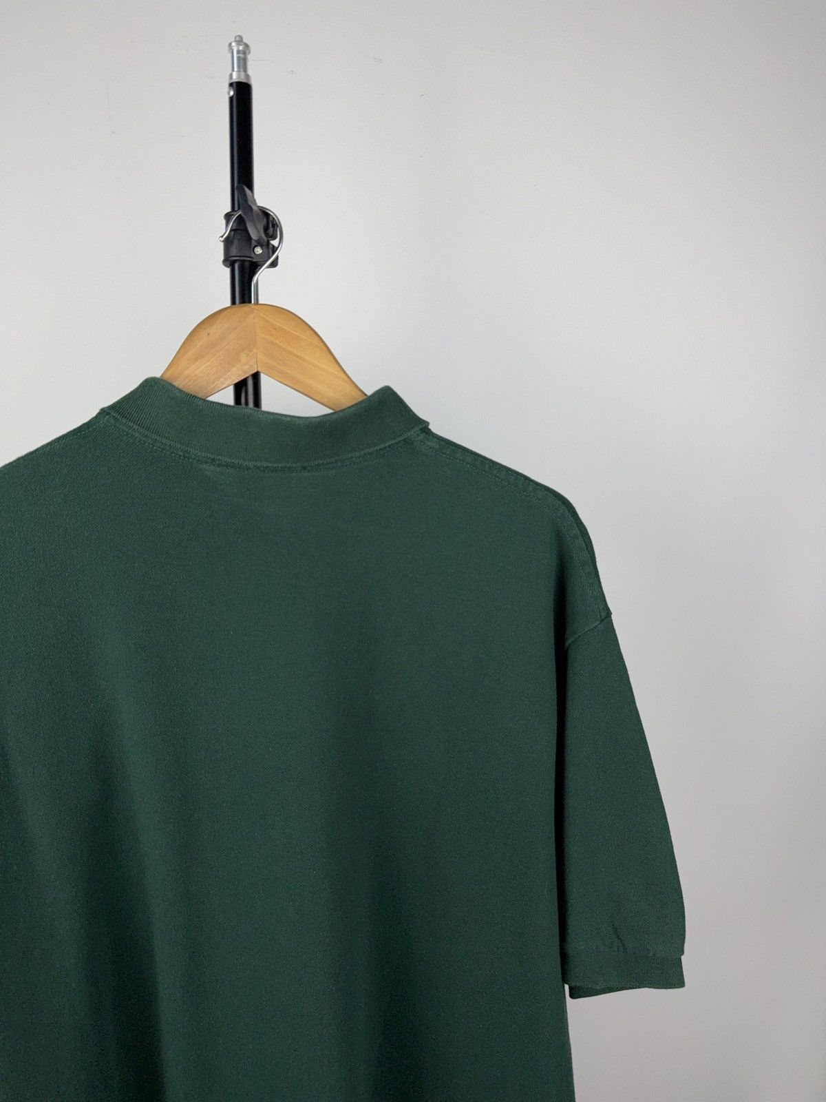 Polo Ralph Lauren × Vintage Polo Ralph Lauren XXL Green Polo Shirt Orange Logo USA Fit Size US XXL / EU 58 / 5 - 6 Thumbnail