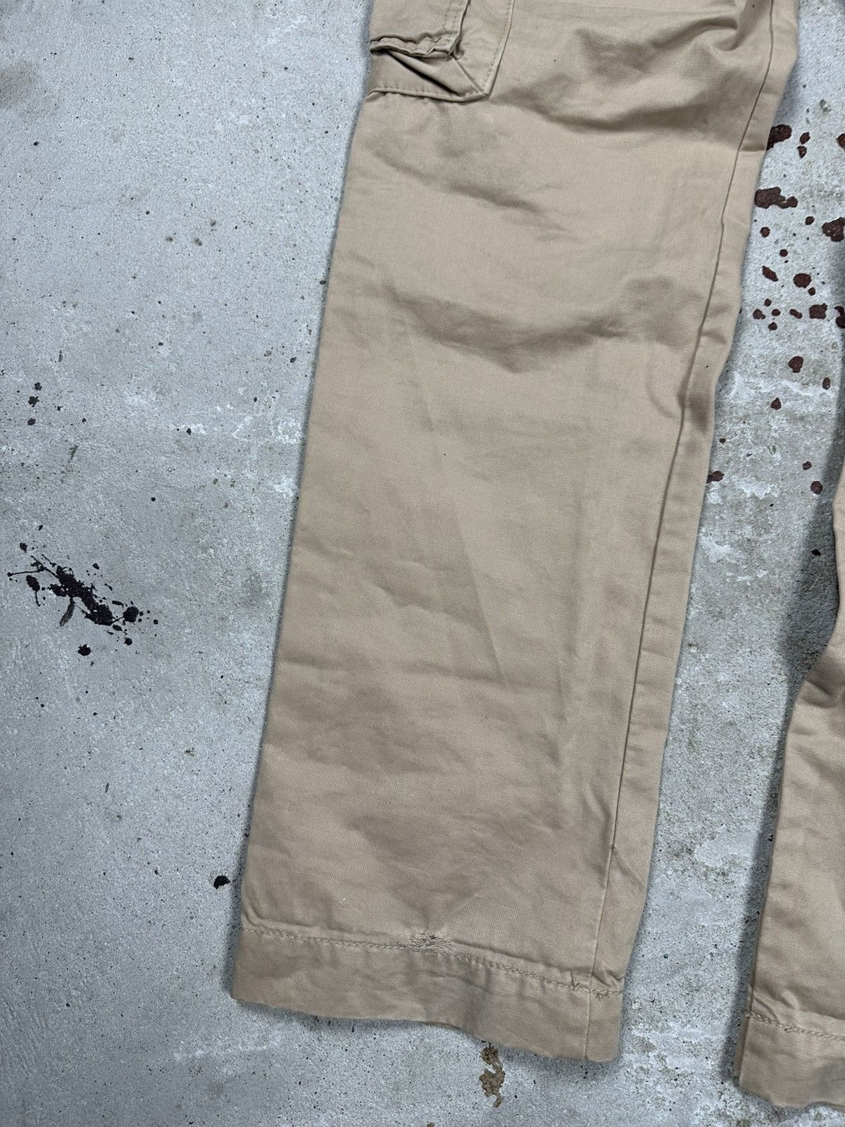 Ecko Unltd. × Vintage Vintage Y2K Ecko Unltd Function Beige Cargo Baggy Pants Size US 32 / EU 48 - 10 Thumbnail