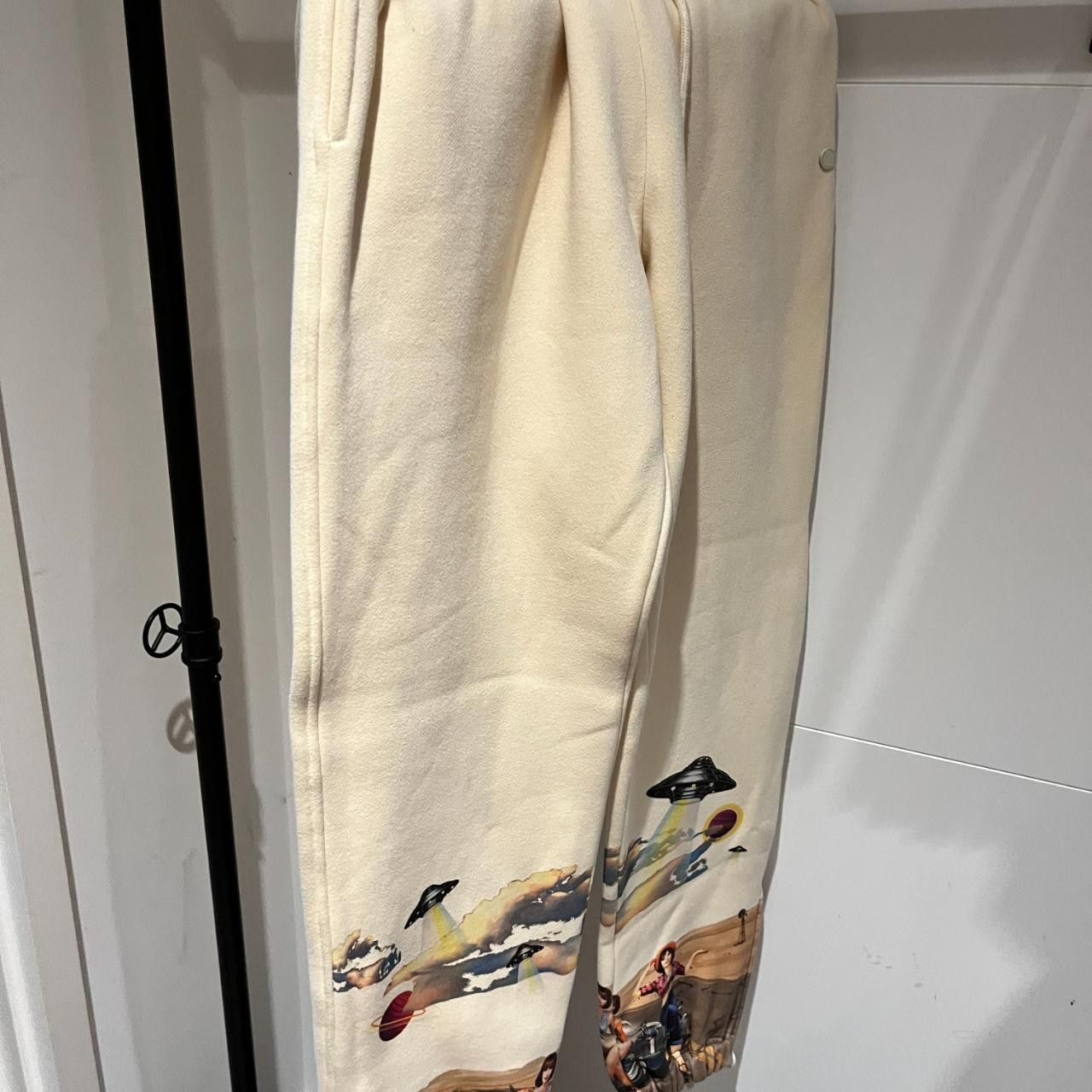 Other Saint Giovanni De La Mode Cream Sweatpants XL Size 34" / US 12 / IT 48 - 5 Thumbnail