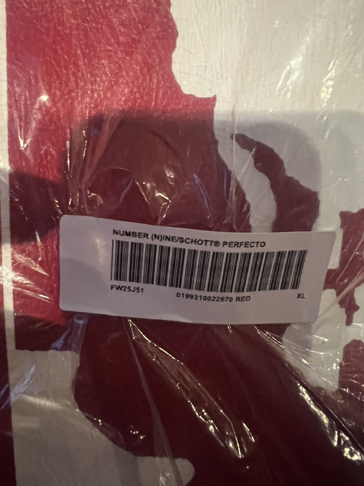 Schott × Supreme Supreme Number (N)ine Schott Perfecto Leather Jacket Red XL Size US XL / EU 56 / 4 - 10 Thumbnail