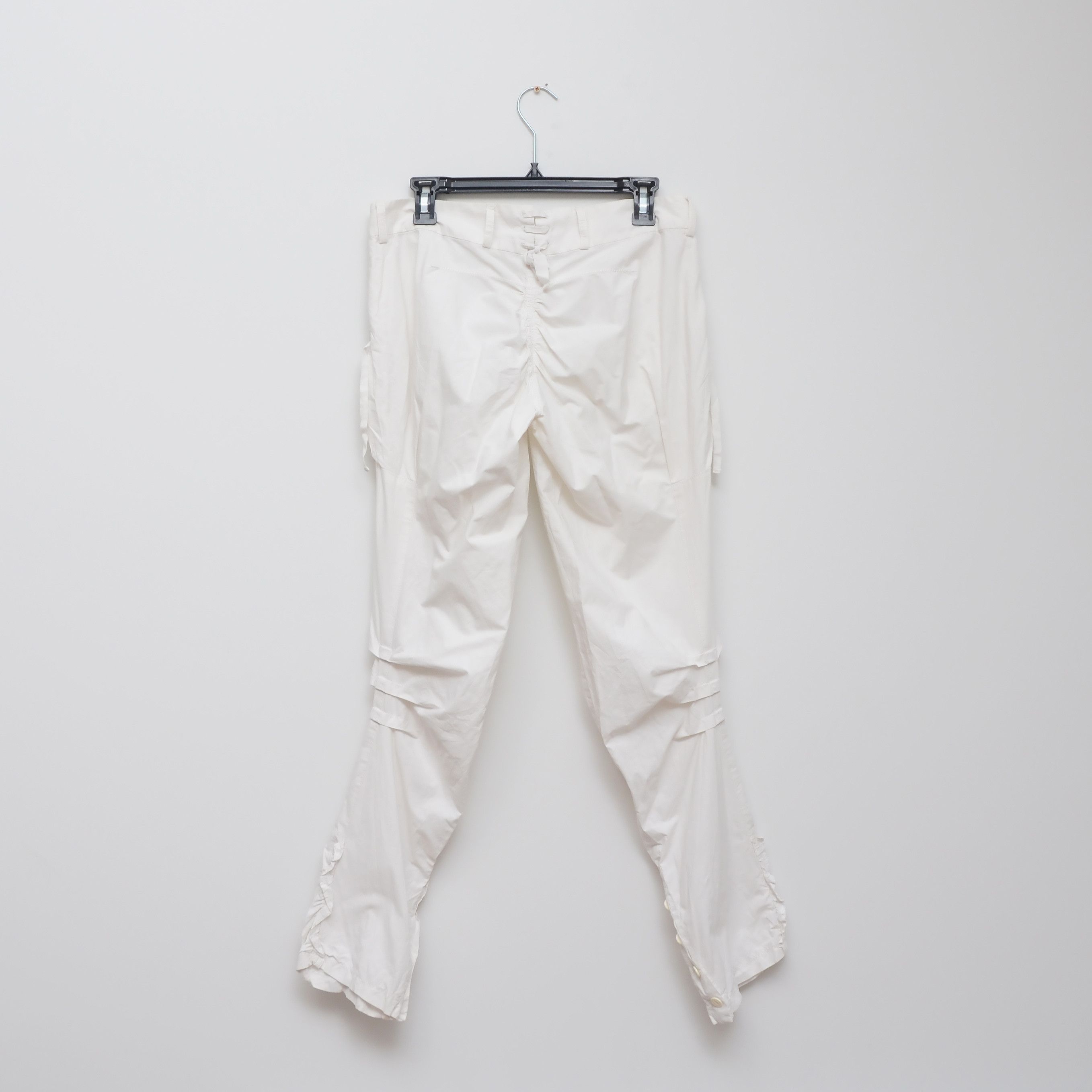 Marithe + Francois Girbaud Vintage 2000s Marithé François Girbaud Pants White Size 29 Size 29" - 7 Thumbnail