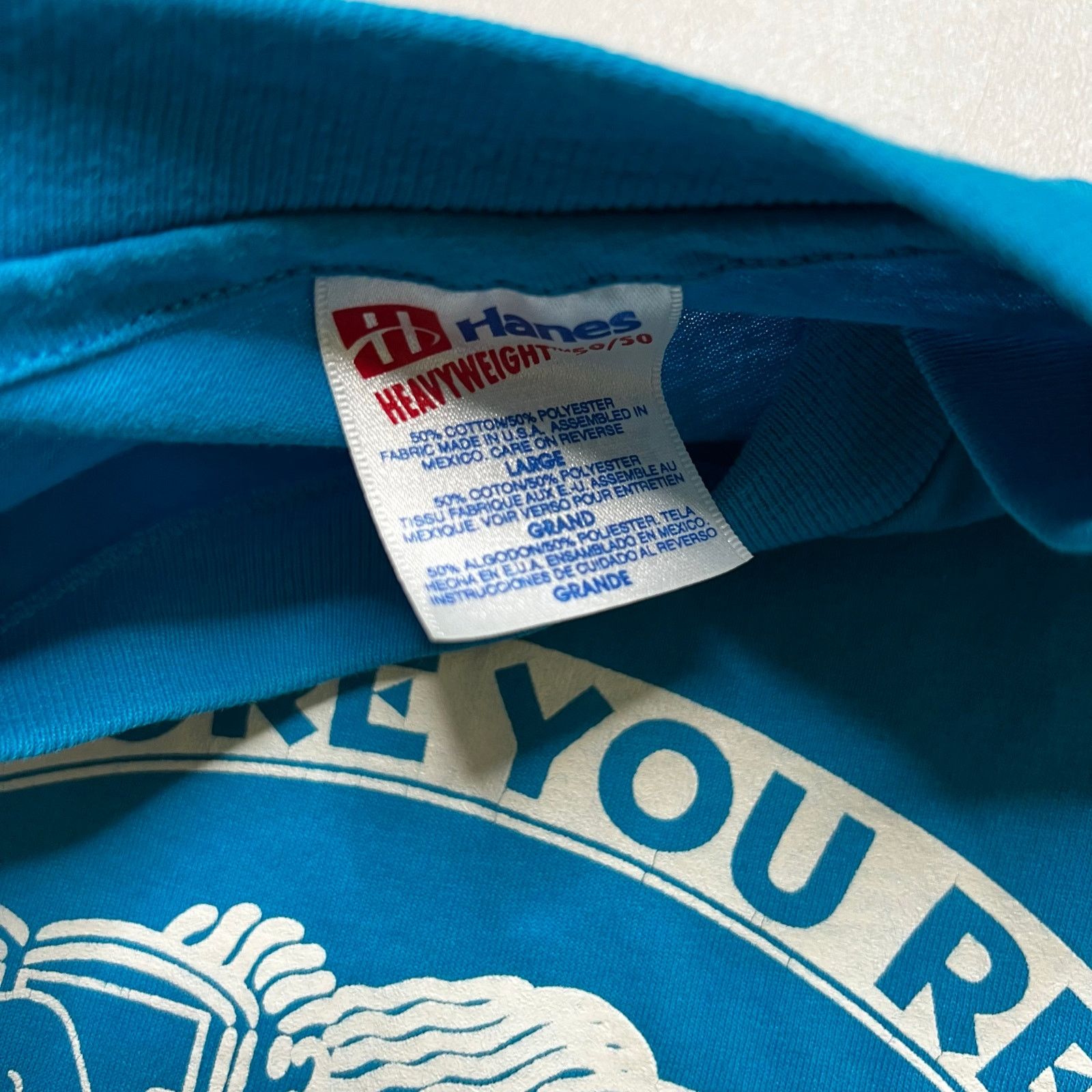 Hanes vintage "The More You Read The More You Know" t-shirt Sz L Size US L / EU 52-54 / 3 - 3 Thumbnail