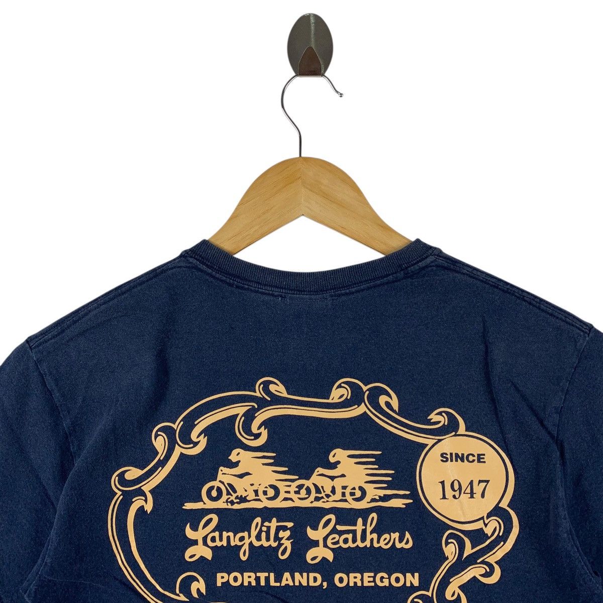 Other Langlitz Leathers Portland Oregon Graphic Tee Size US S / EU 44-46 / 1 - 9 Thumbnail