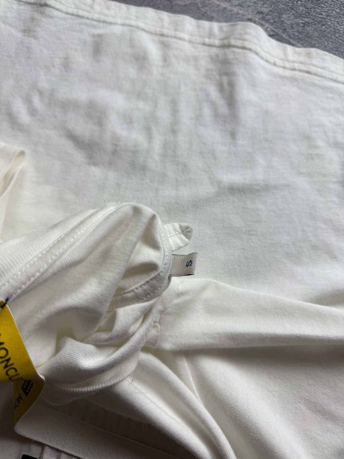 Moncler Moncler Genius x Fragment Design Cotton Logo Maglia T-Shirt Size US S / EU 44-46 / 1 - 6 Thumbnail