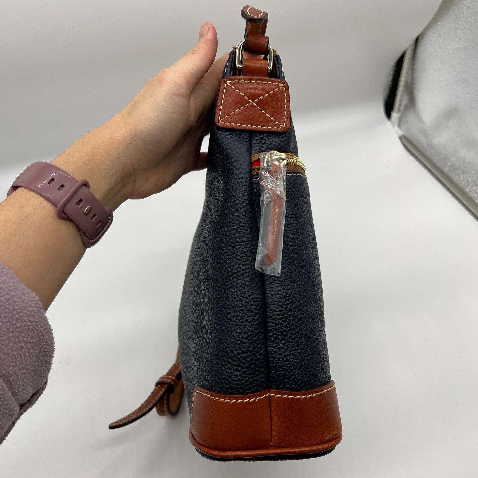 Dooney & Bourke Dooney & Bourke Pebble Leather Crossbody Size ONE SIZE - 4 Thumbnail