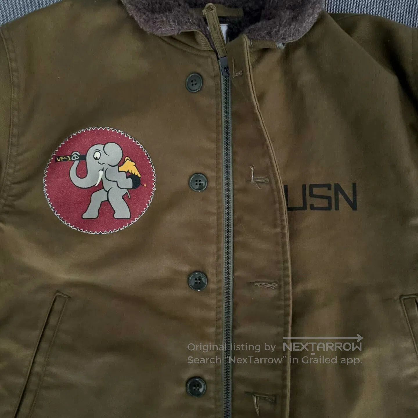 Pherrow's Pherrow's USN N1 Canvas Jacket. Size US S / EU 44-46 / 1 - 5 Thumbnail