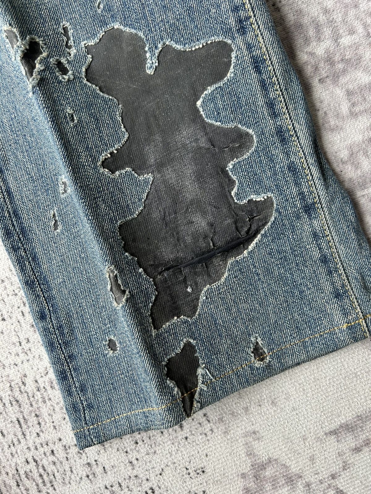 Paul Smith Paul Smith Patchwork Jeans Size US 30 / EU 46 - 7 Thumbnail