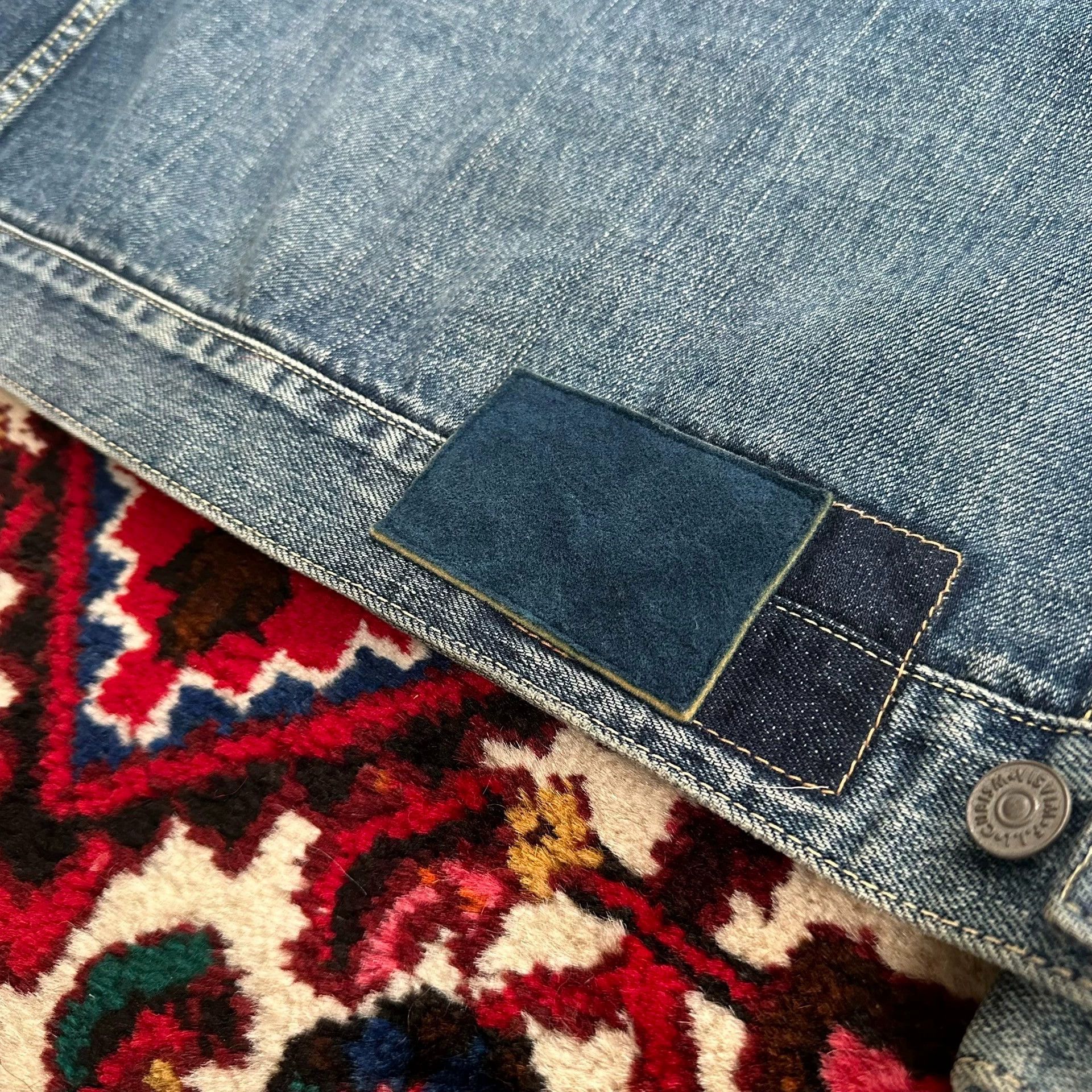Visvim visvim 12aw 101 denim jacket yellow mud wash size 1 Size US S / EU 44-46 / 1 - 7 Thumbnail