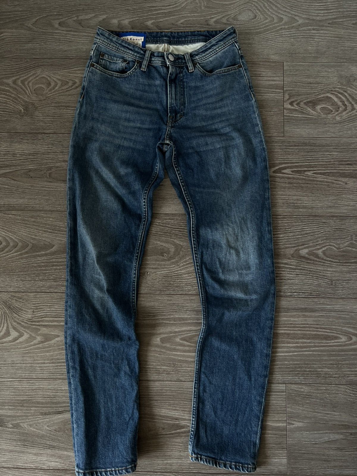 Acne Studios Acne Studios Bla Konst Made in Italy 26/32 Pink Knited Jeans Size 26" / US 2 / IT 38 - 6 Thumbnail
