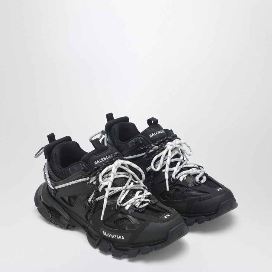 Balenciaga o1d2blof0226 Low-Top Sneakers in Black/White Size US 11 / EU 44 - 2 Thumbnail