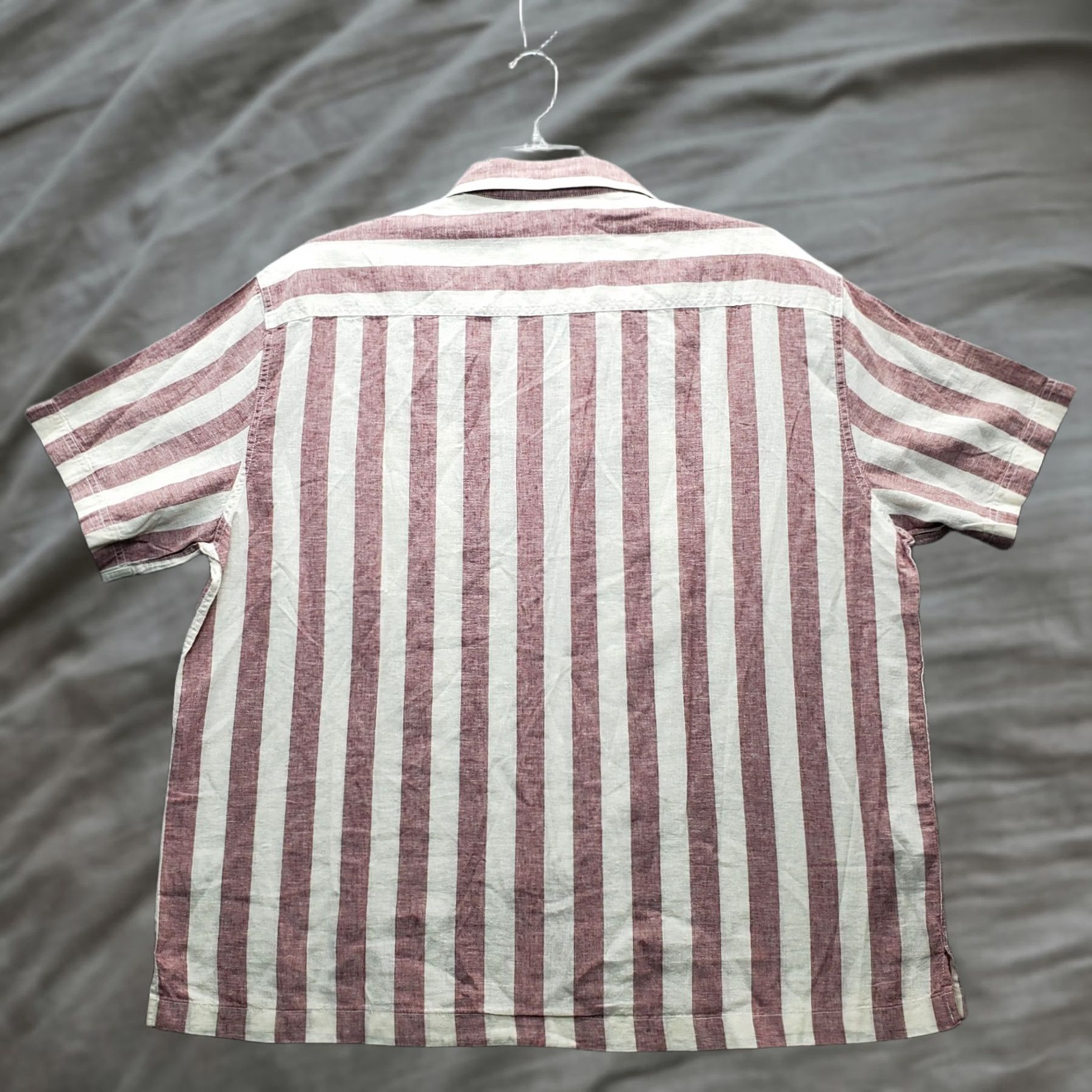 American Eagle Outfitters American Eagle Outfitters Shirt Men XL Multi Striped Short Sleeve Slit Button Up Mens XS? Size US XL / EU 56 / 4 - 1 Thumbnail