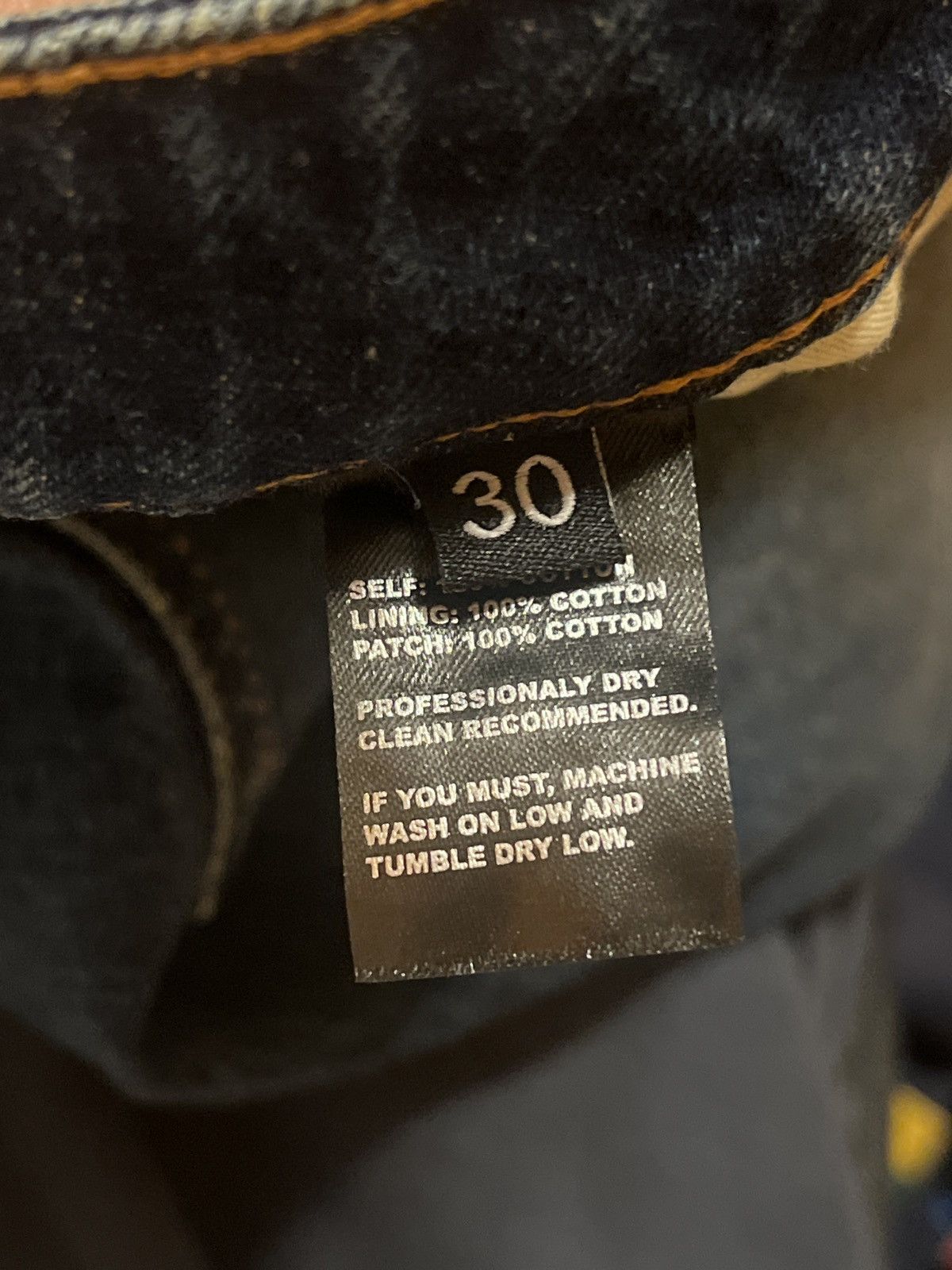 Revenge Revenge Patch Jean Size US 30 / EU 46 - 8 Thumbnail