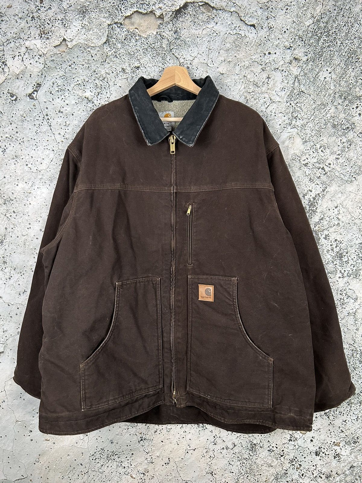 image of Carhartt Arctic Jacket Sherpa Workwear Hype 90's in Null, Men's (Size 2XL)