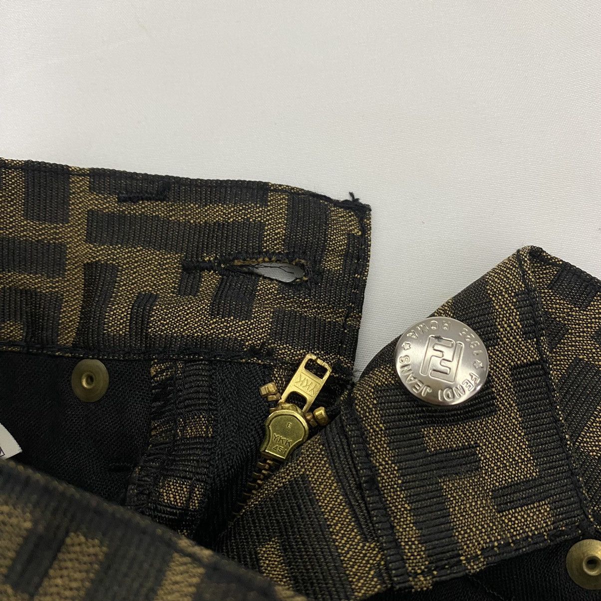 Fendi Fendi Zucca Monogram Pants Size 23" - 11 Thumbnail