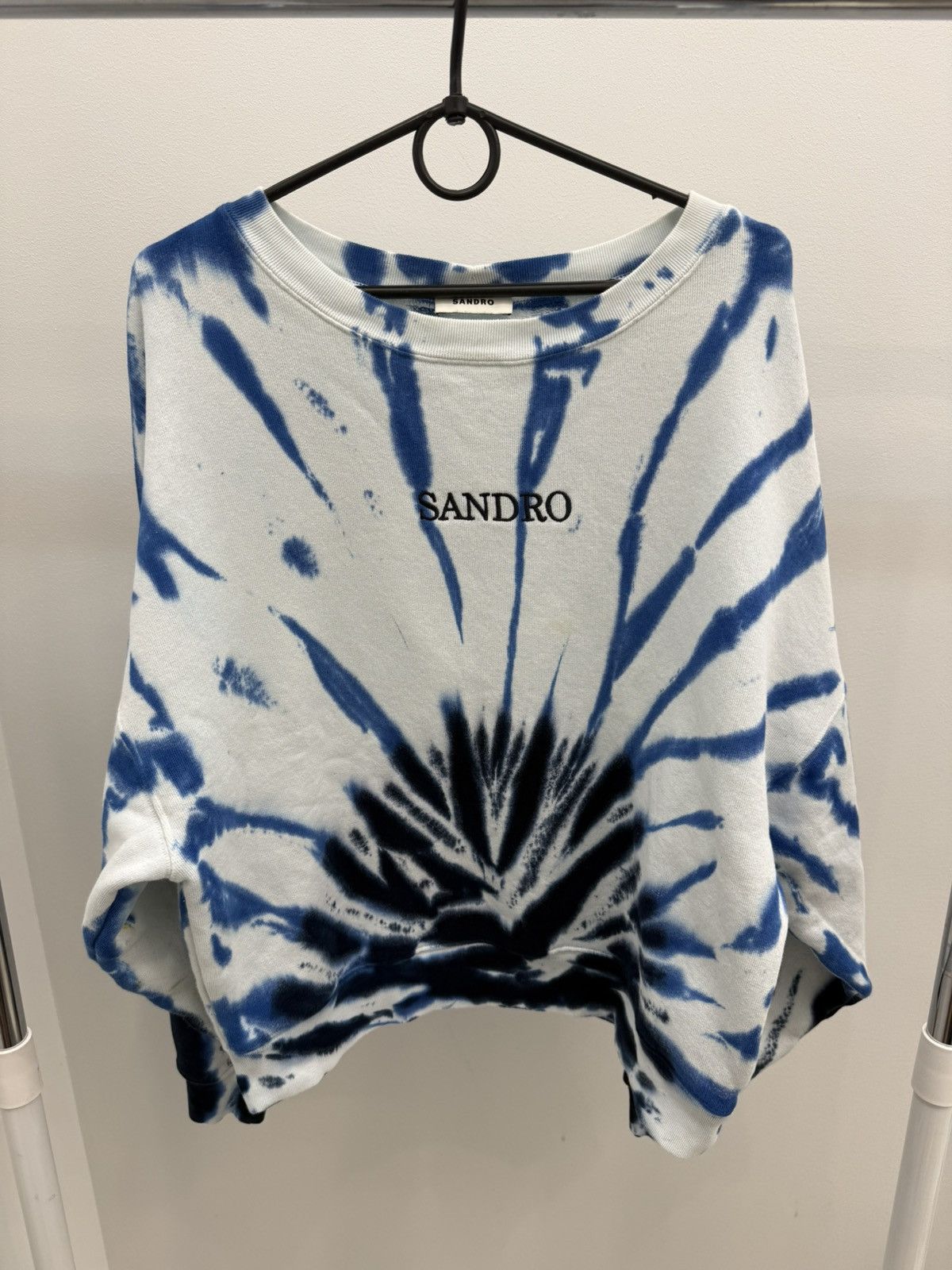 Sandro Sandro Oversized Tie Dye Crewneck Sweatshirt Size S / US 4 / IT 40 - 1 Thumbnail