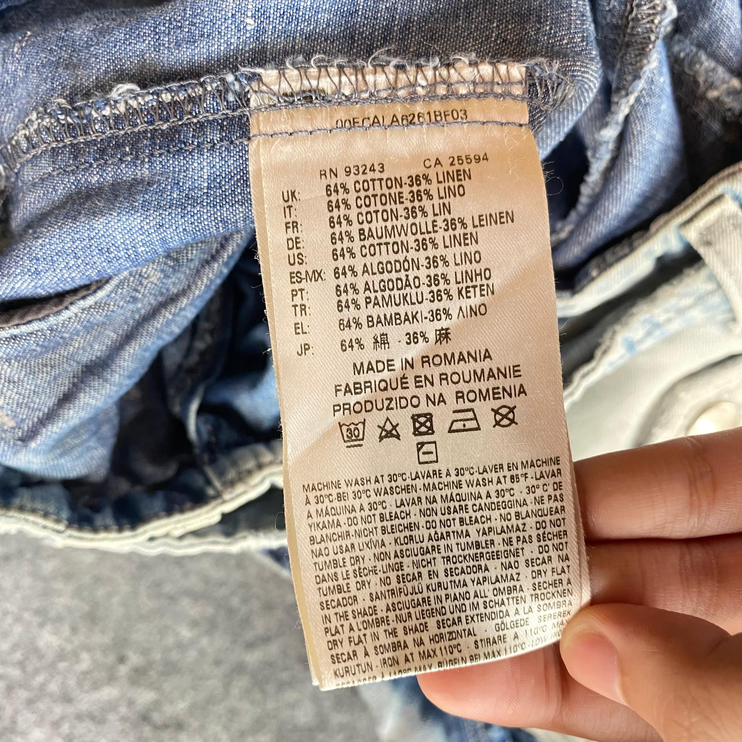 Diesel Vintage Diesel Industry Punk Denim Jacket Size L / US 10 / IT 46 - 8 Thumbnail