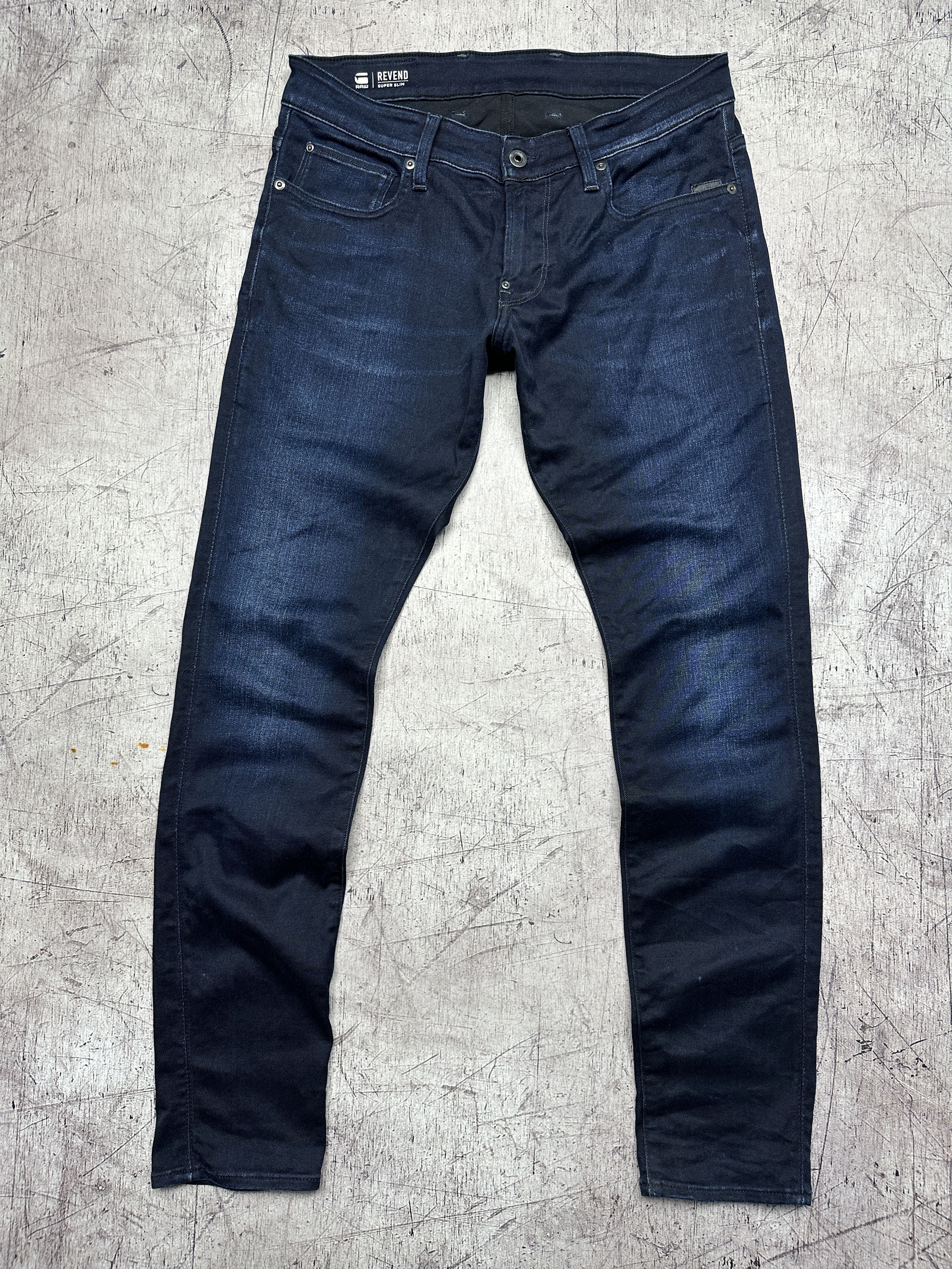 G-Star G Star Raw Mens Revend Super Slim Denim Pants Jeans Size US 33 - 1 Thumbnail