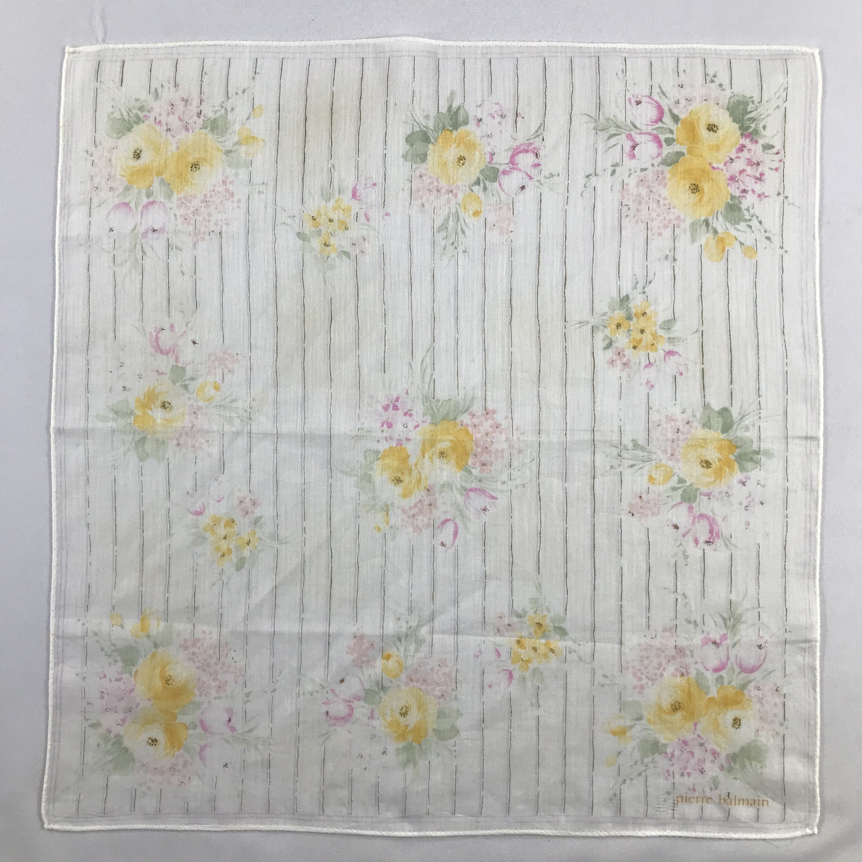 Pierre Balmain Pierre Balmain Handkerchief / Bandana / Neckerchief C764 Size ONE SIZE - 3 Thumbnail