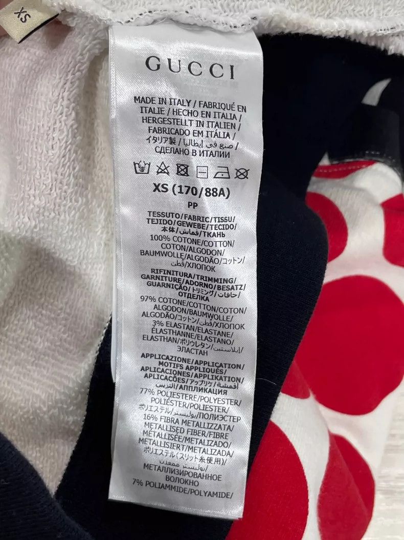Gucci Gucci Contrast color dot pull-up hooded sweatshirt 2504-Nex Size US XS / EU 42 / 0 - 4 Thumbnail