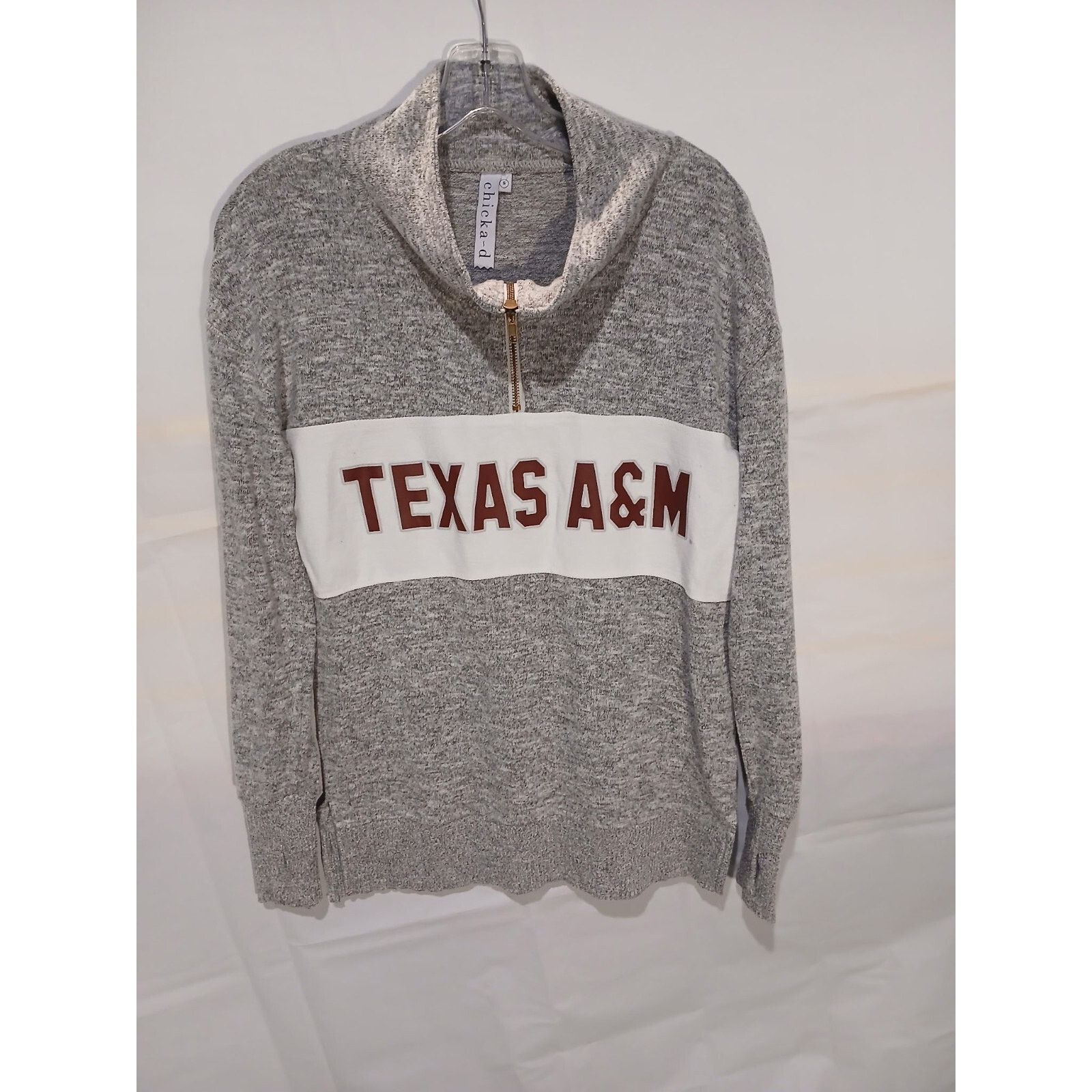 Other Chicka D (Small) Texas A&M College Zip Pull Over Jacket Size US S / EU 44-46 / 1 - 6 Thumbnail