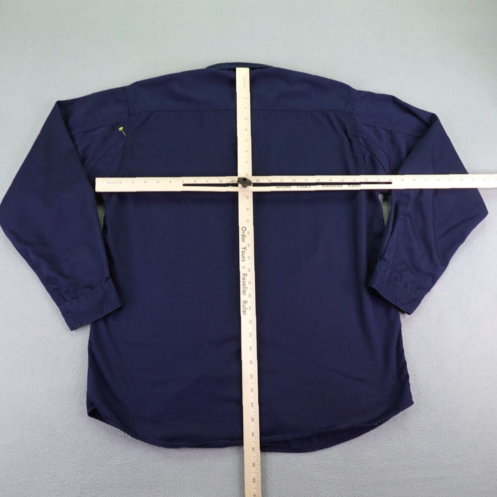 Vintage Jesse James Shirt Mens L Blue Twill Button-Up Casual Workwear Shirt Size US L / EU 52-54 / 3 - 7 Thumbnail